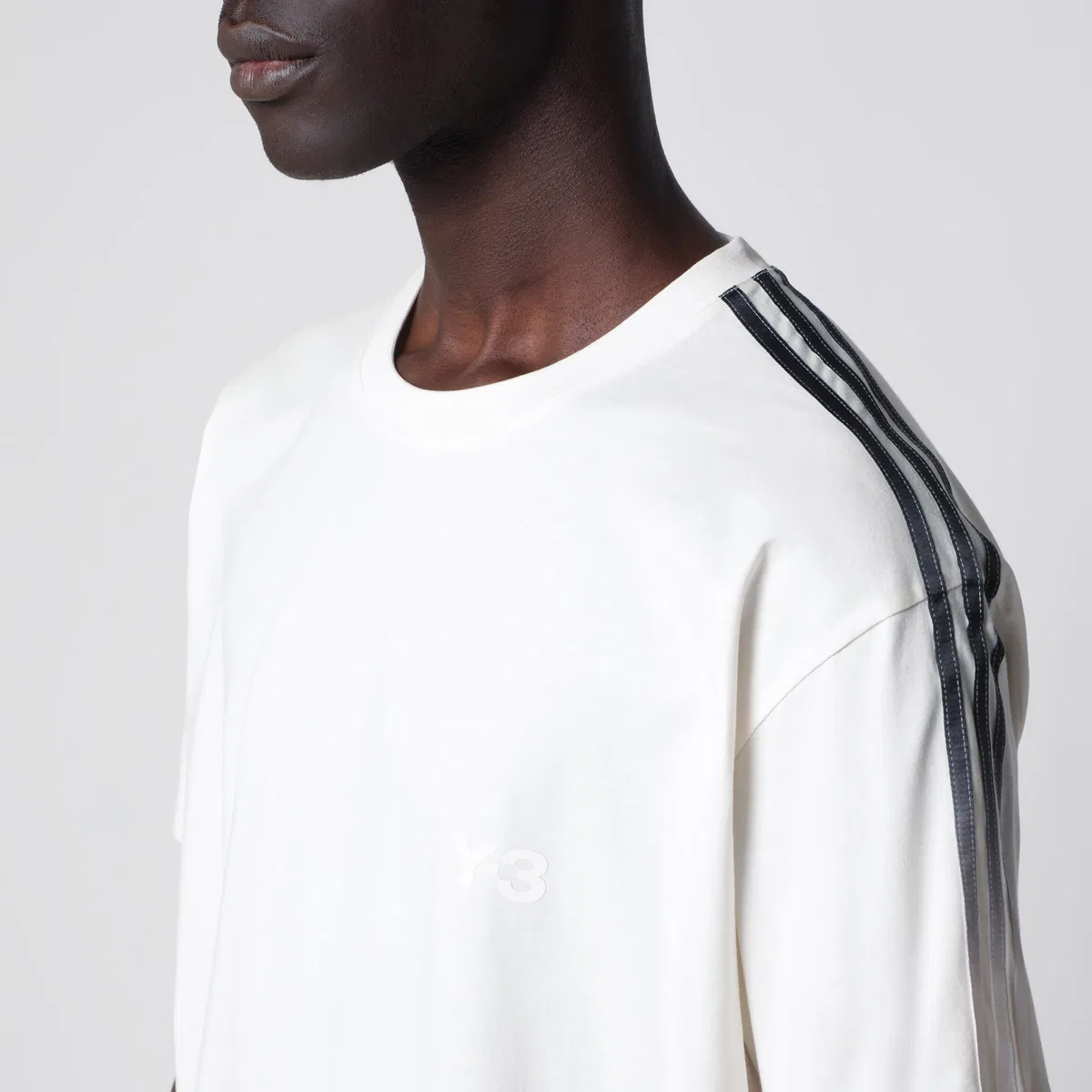 Adidas Y-3 Y-3 Gradient Stripes Short-Sleeved T-Shi