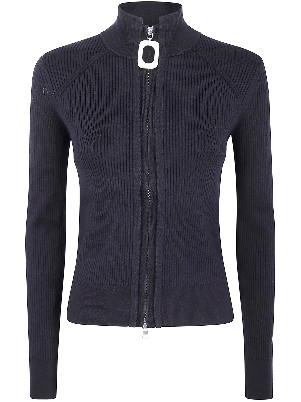JW Anderson Fitted Zip Up Cardigan