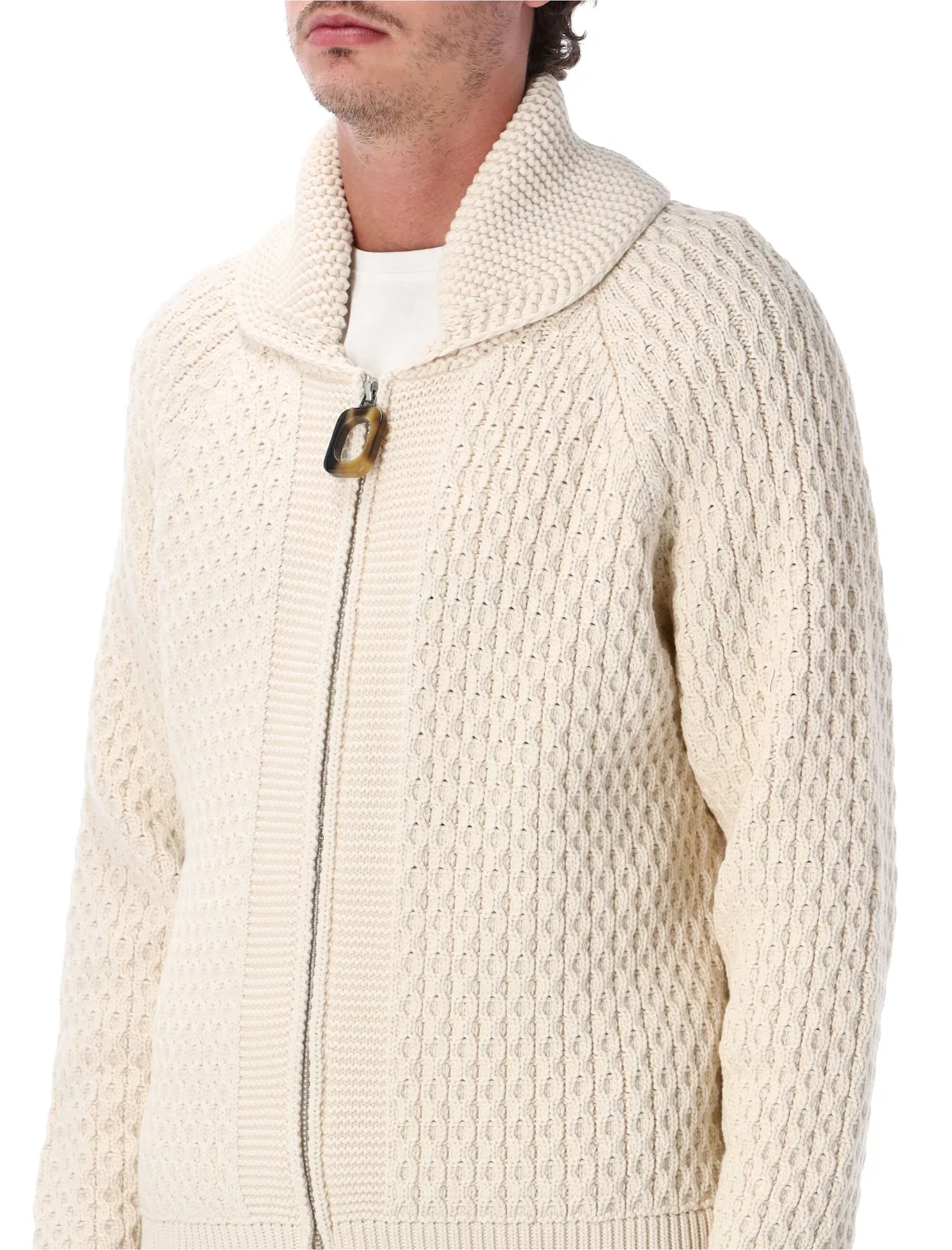 JW Anderson Cable Knit Zip Cardigan