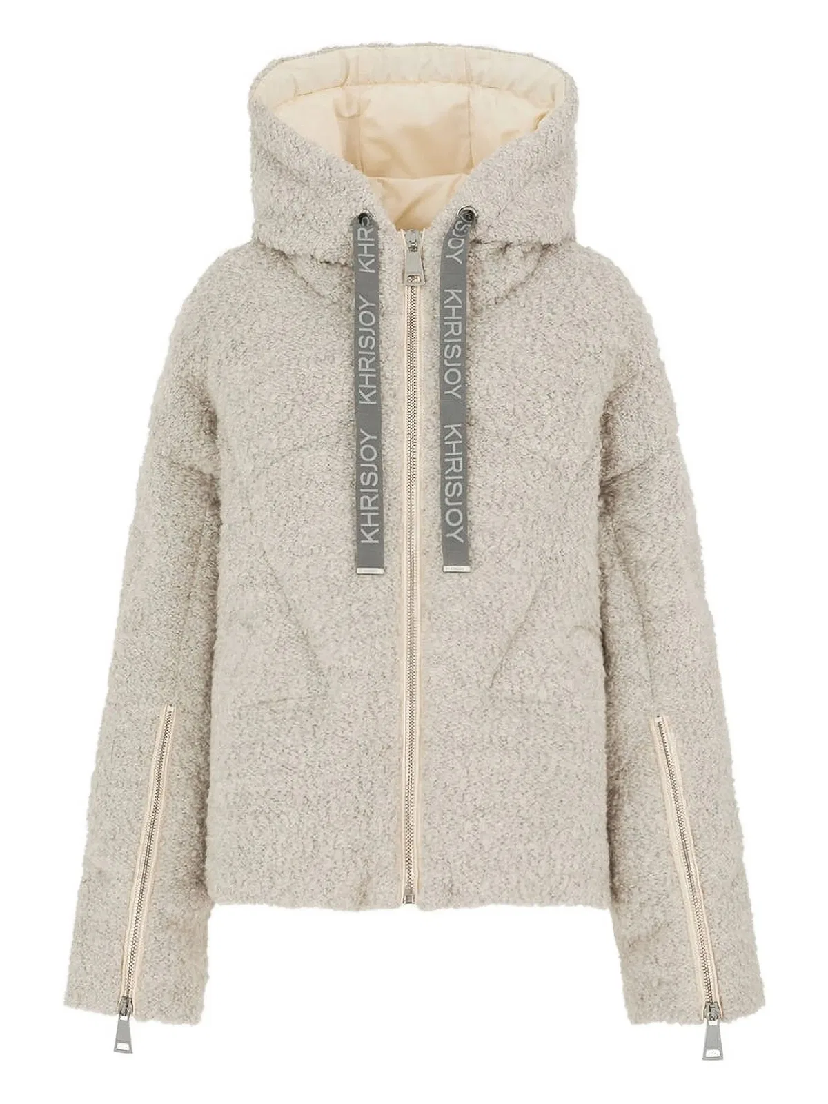Khrisjoy Pearl Grey Acrylic Polyester Wool
