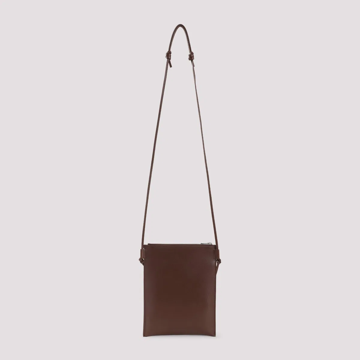 Celine Chocolate Brown Lamb Leather Sharp Pouch