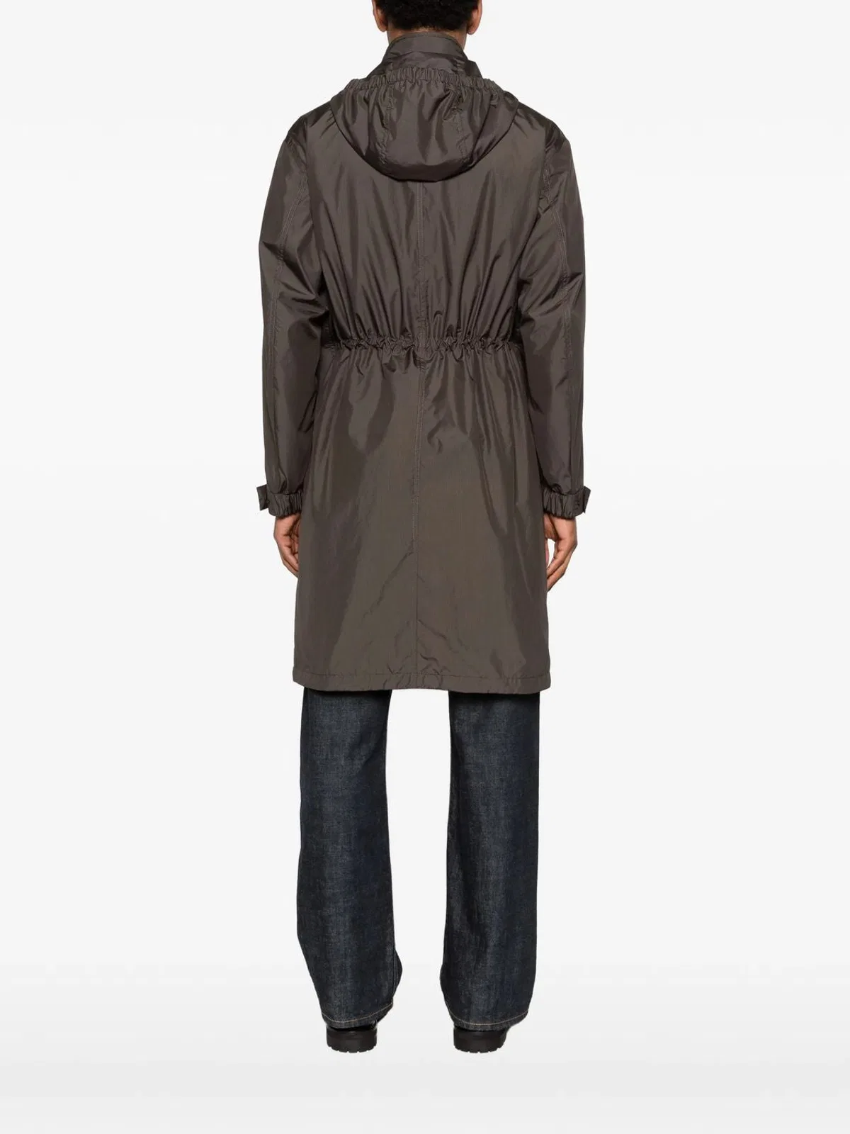 Moncler Aliso Long Polyamide Parka