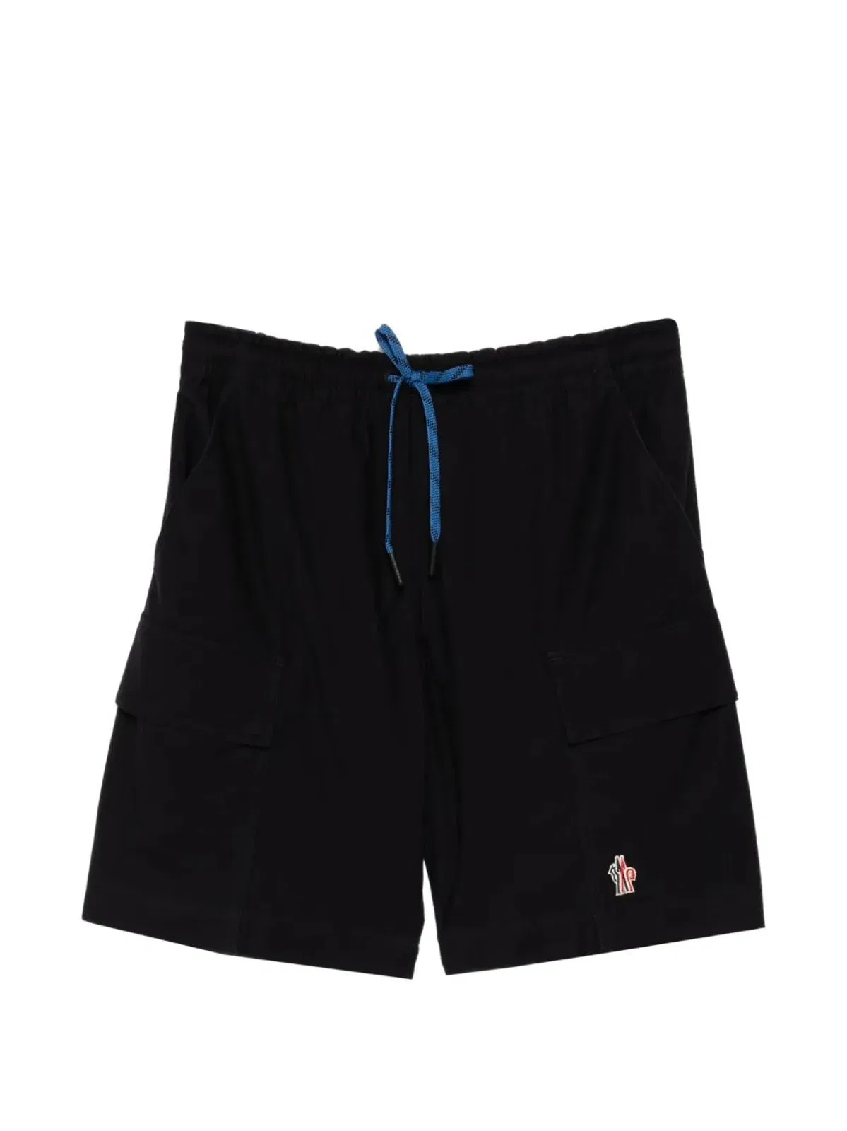 Moncler Navy Cotton Shorts
