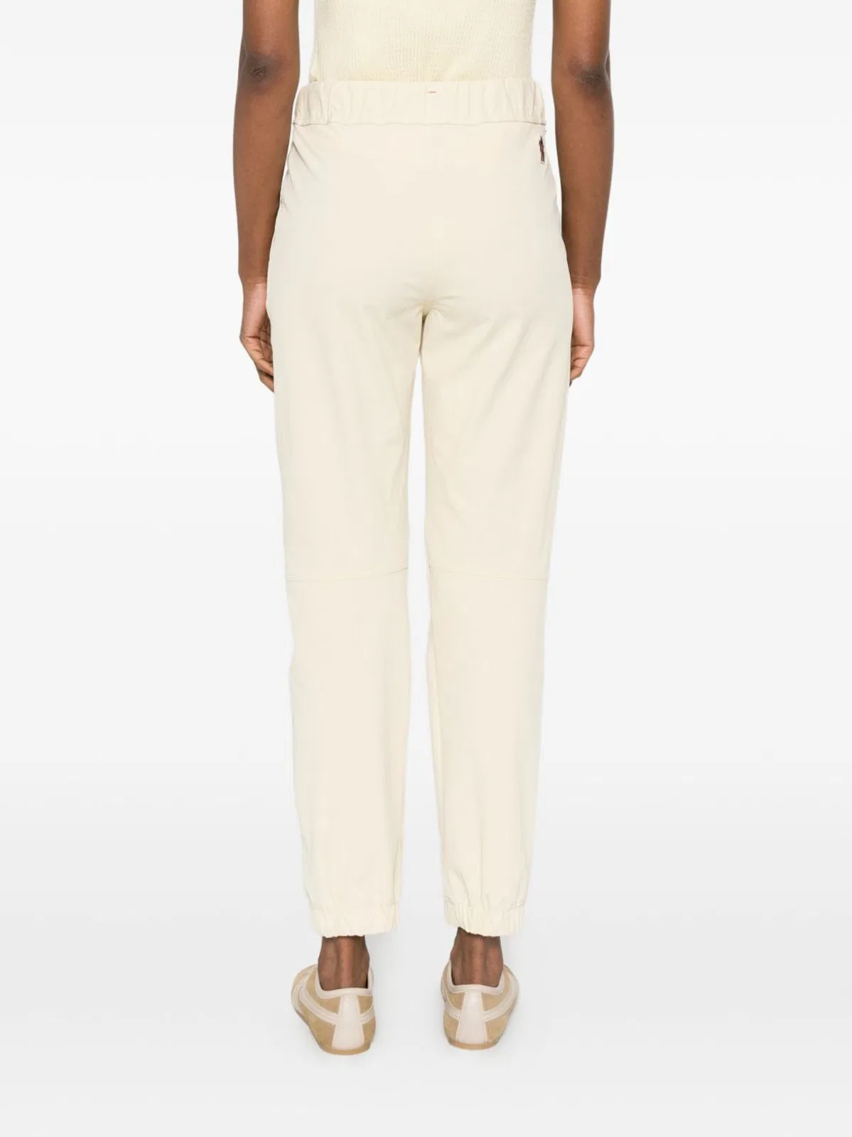 Moncler Grenoble Natural Jogging Pants With Belt