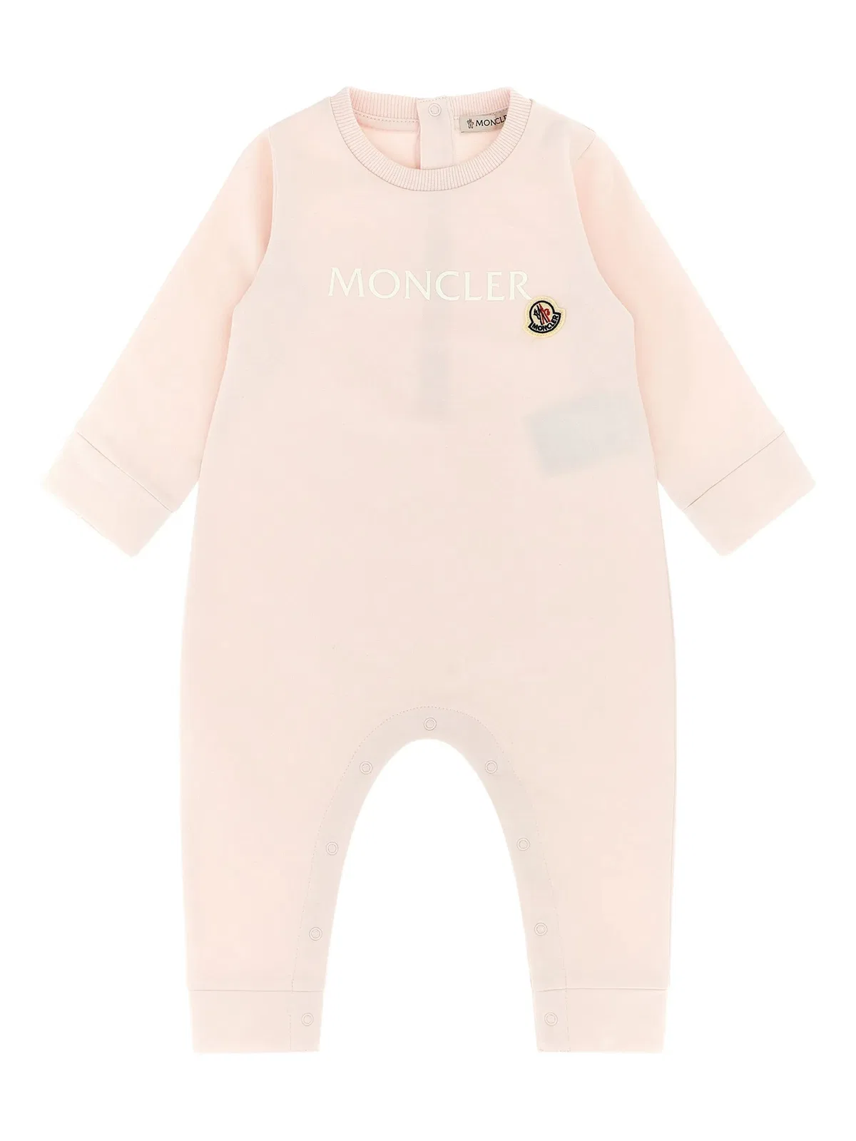 Moncler Kids Cotton Onesie With Logo