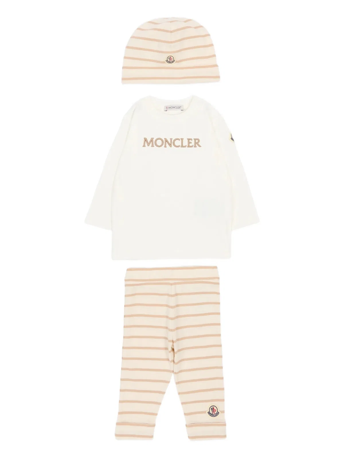Moncler Kids Striped Cotton Set