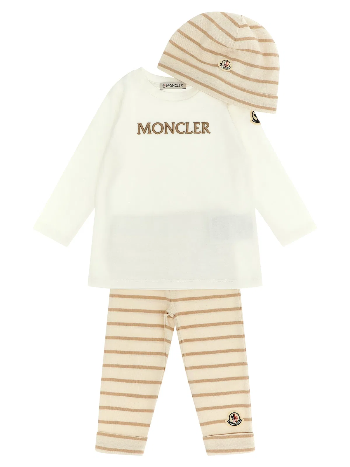 Moncler Enfant Baby Set T-Shirt + Leggings + Cap