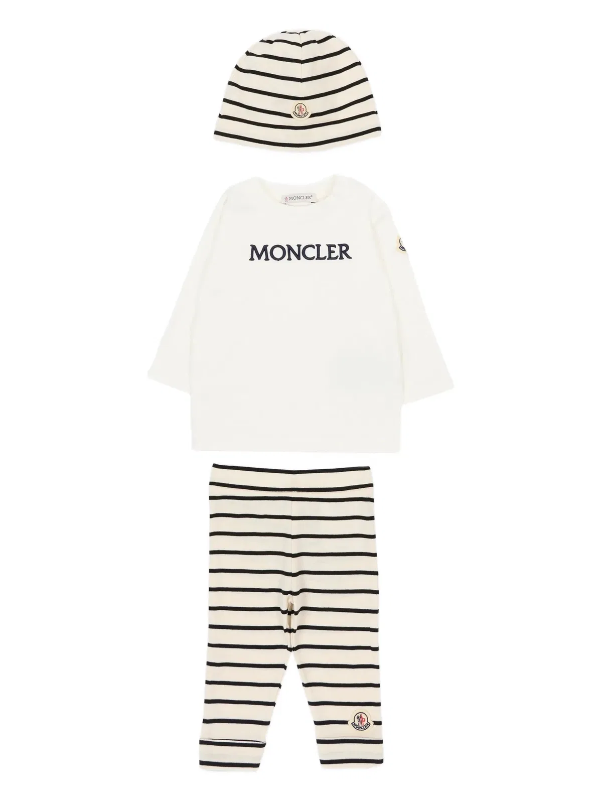Moncler Kids Striped Cotton Set