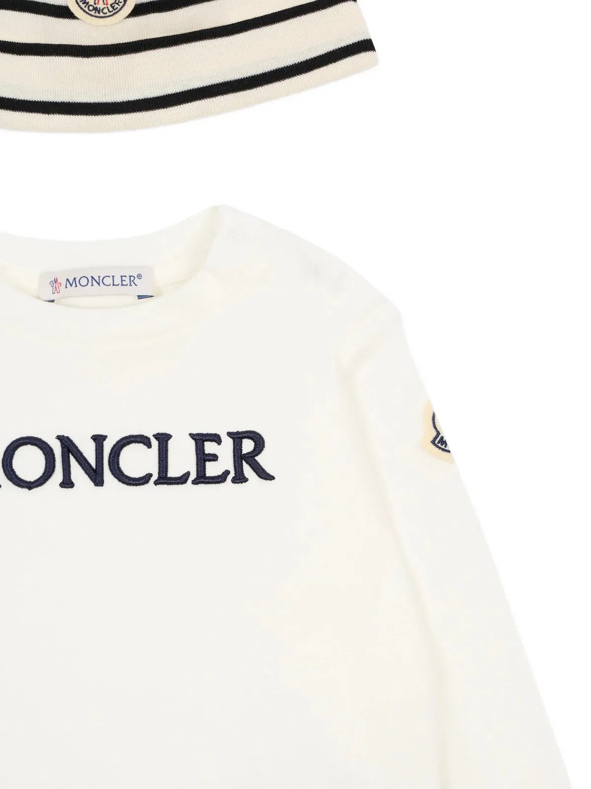Moncler Kids Striped Cotton Set