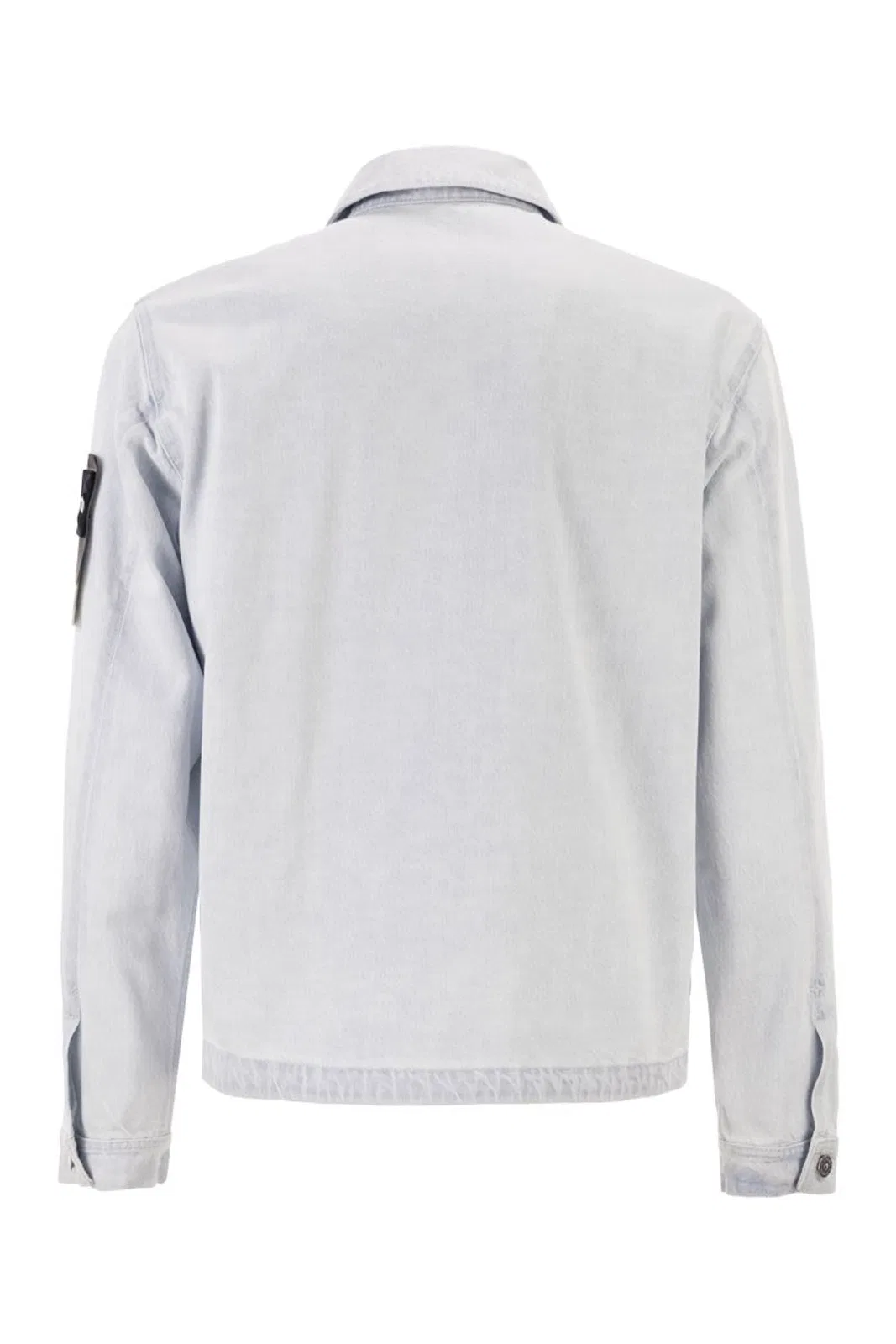 Stone Island Blue Extra Cotton Biker Jacket