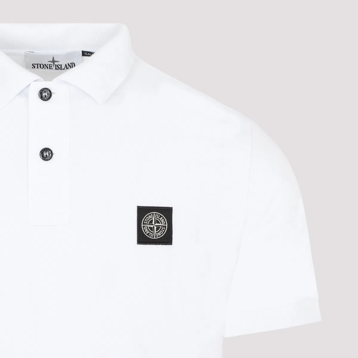 Stone Island Slim Fit Short Sleeve Polo
