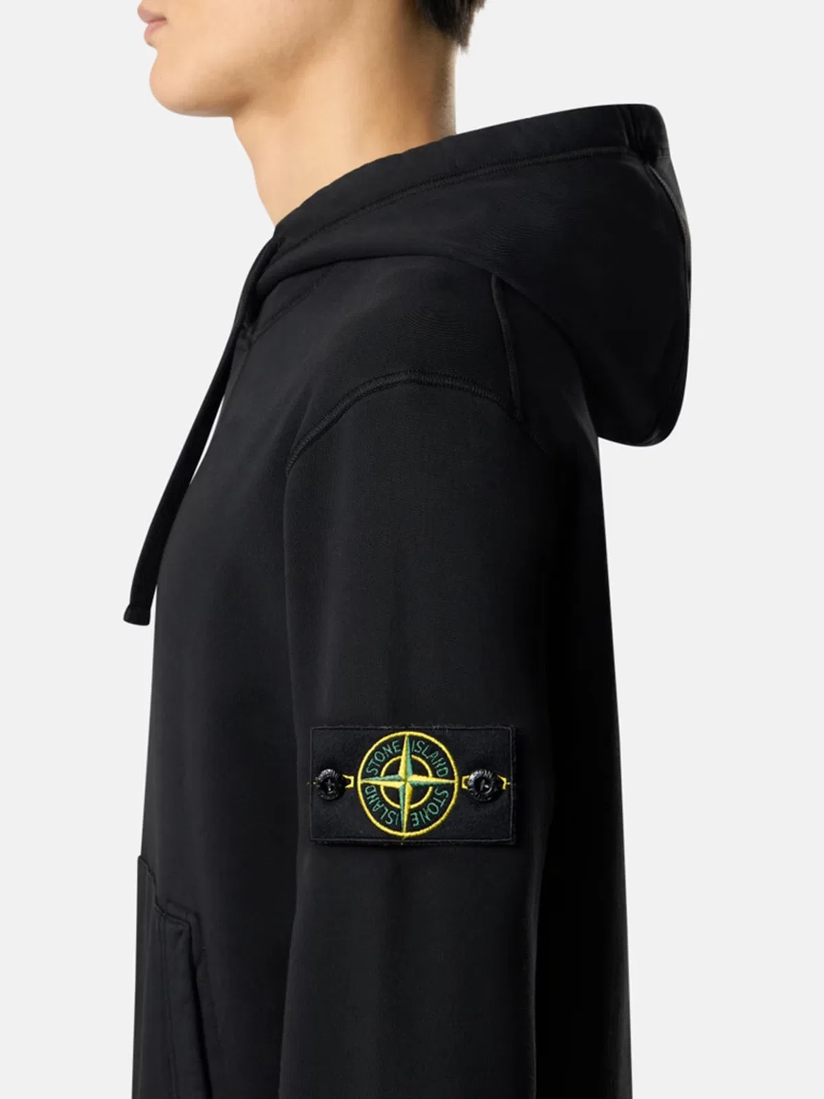 Stone Island Regular Fit Sweatshirt With Hood And Kan