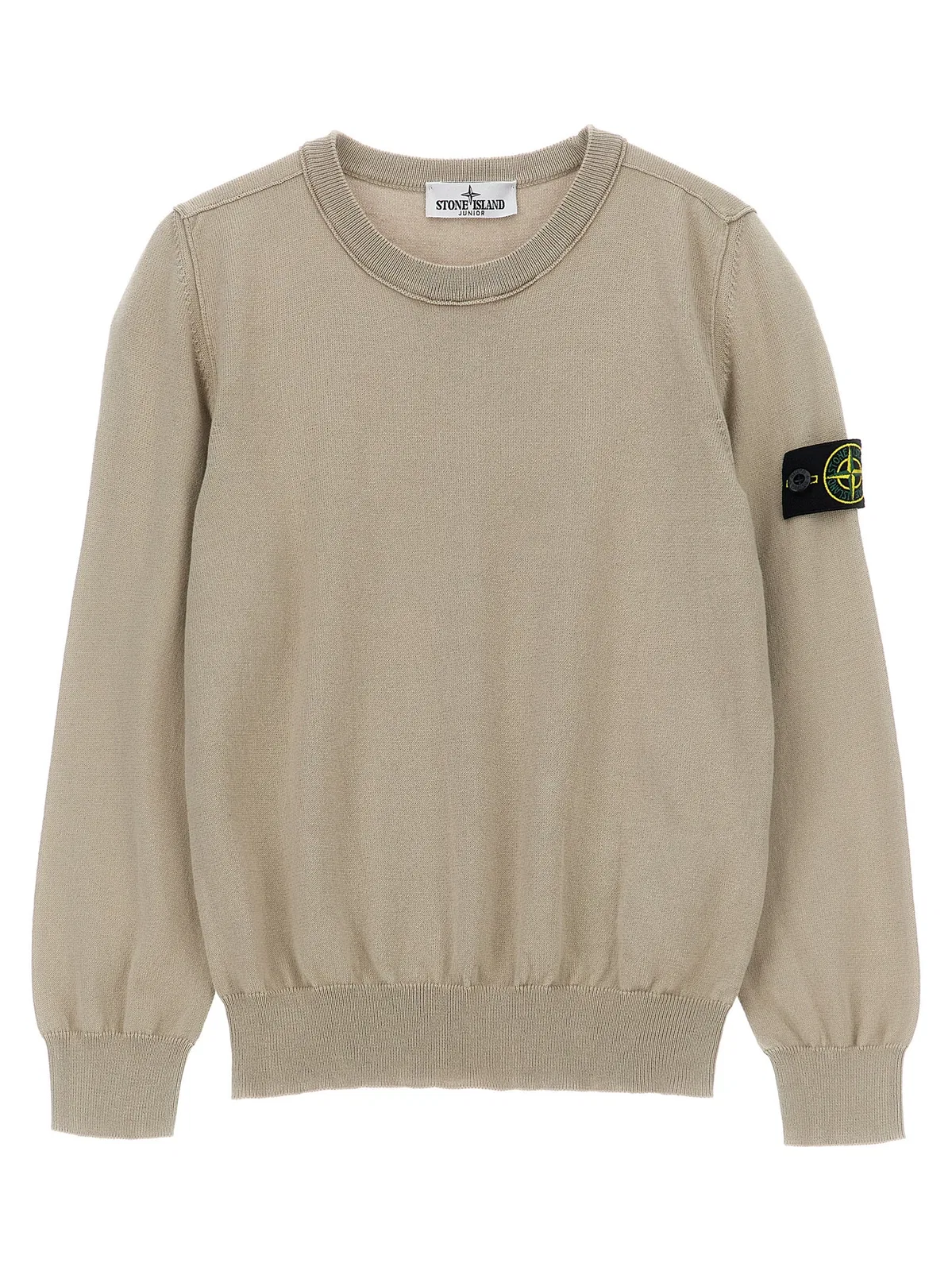 Stone Island Junior Logo Badge Sweater