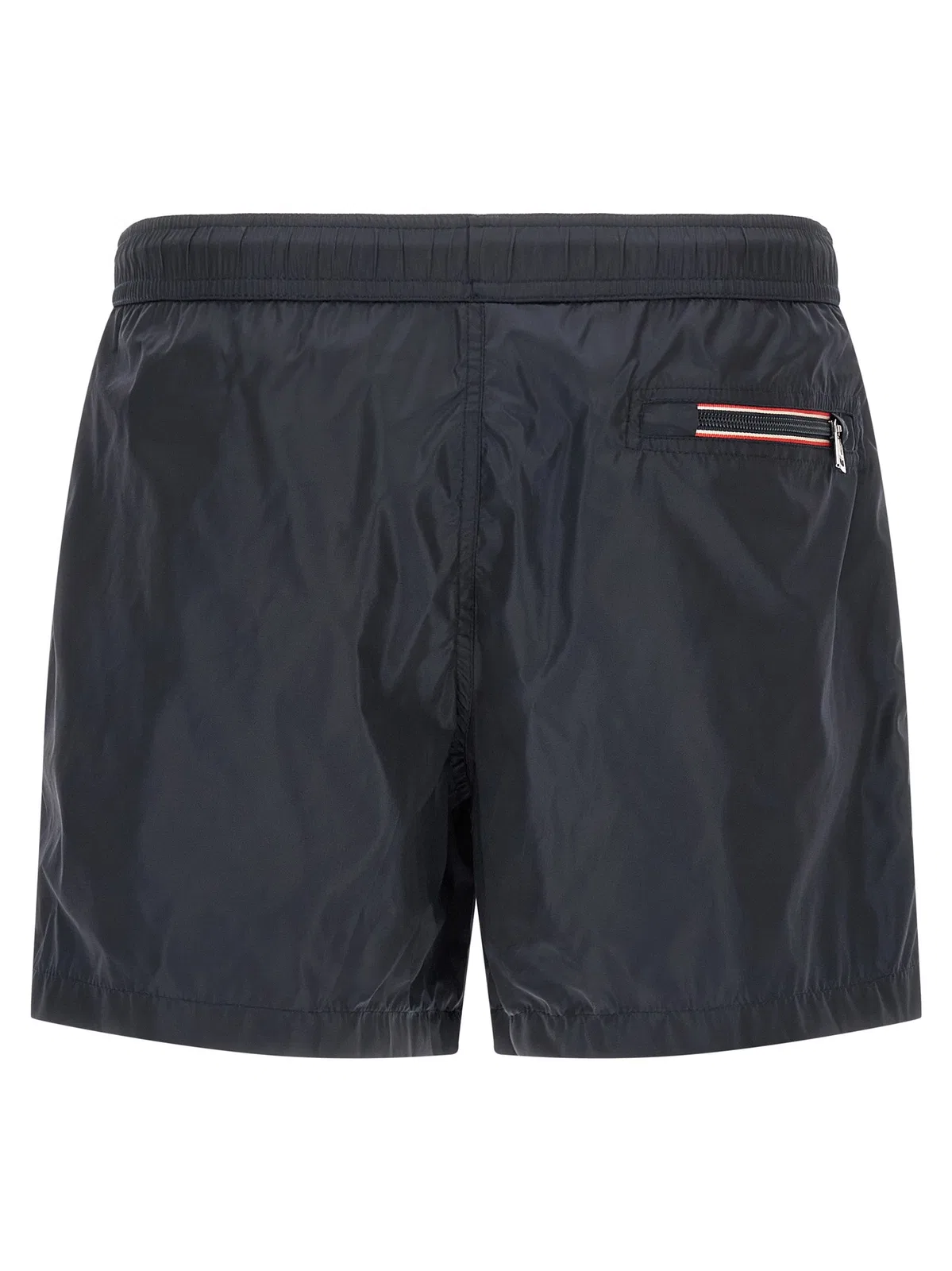 Moncler Logo Patch Swim Shorts