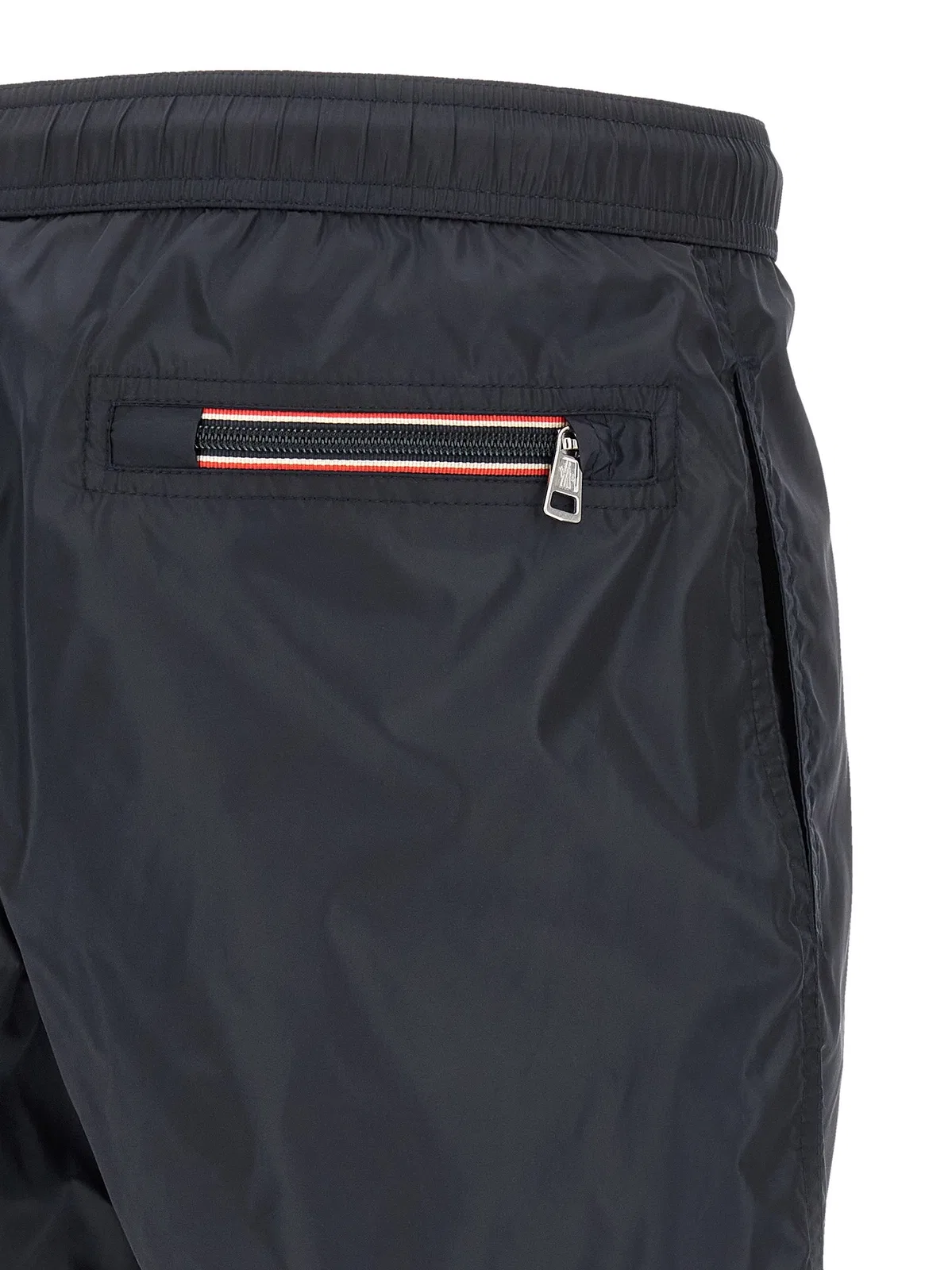 Moncler Logo Patch Swim Shorts