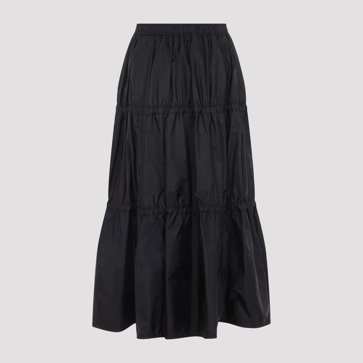 Moncler Black Maxi Skirt
