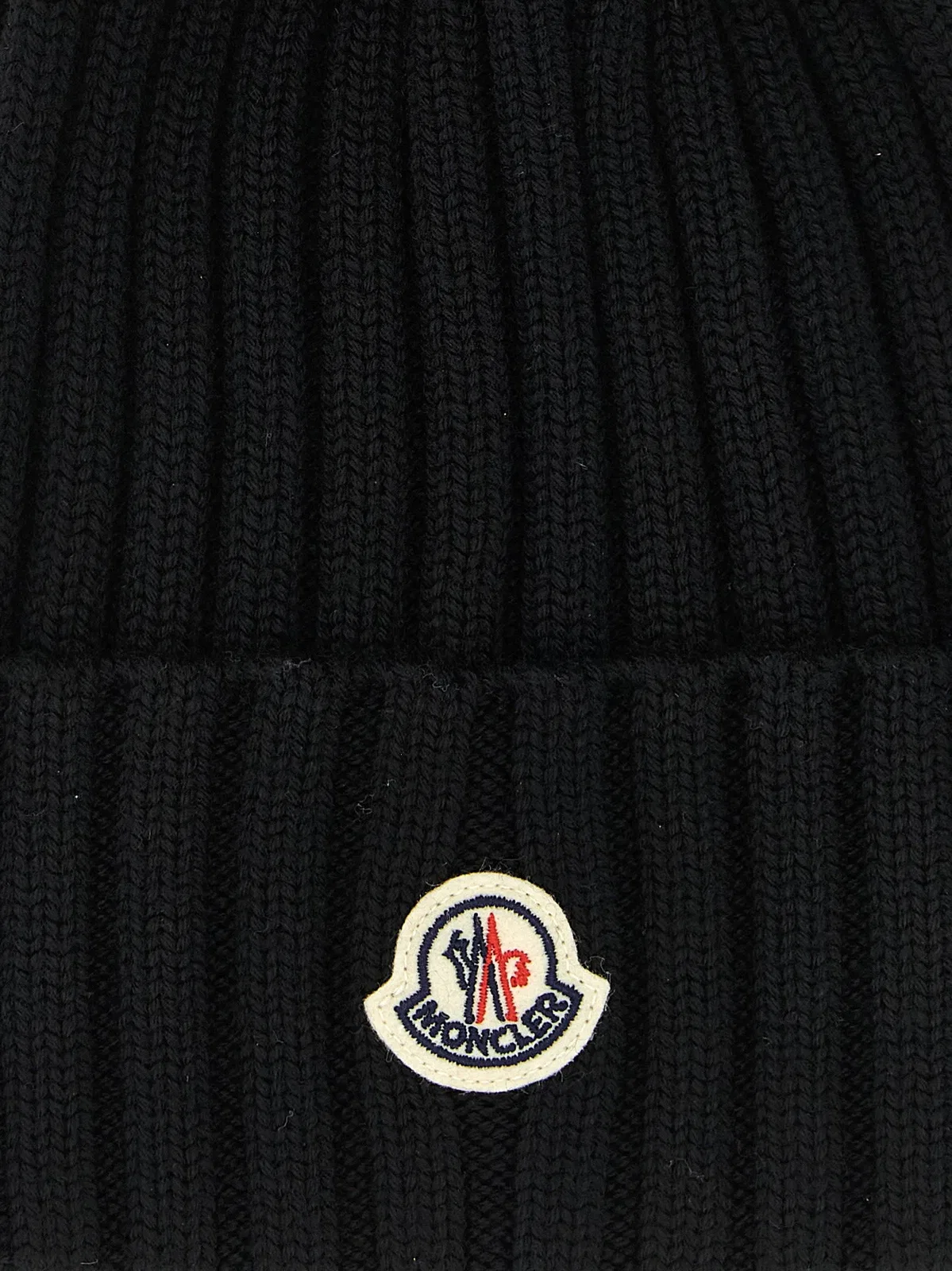 Moncler Pompon Wool Beanie