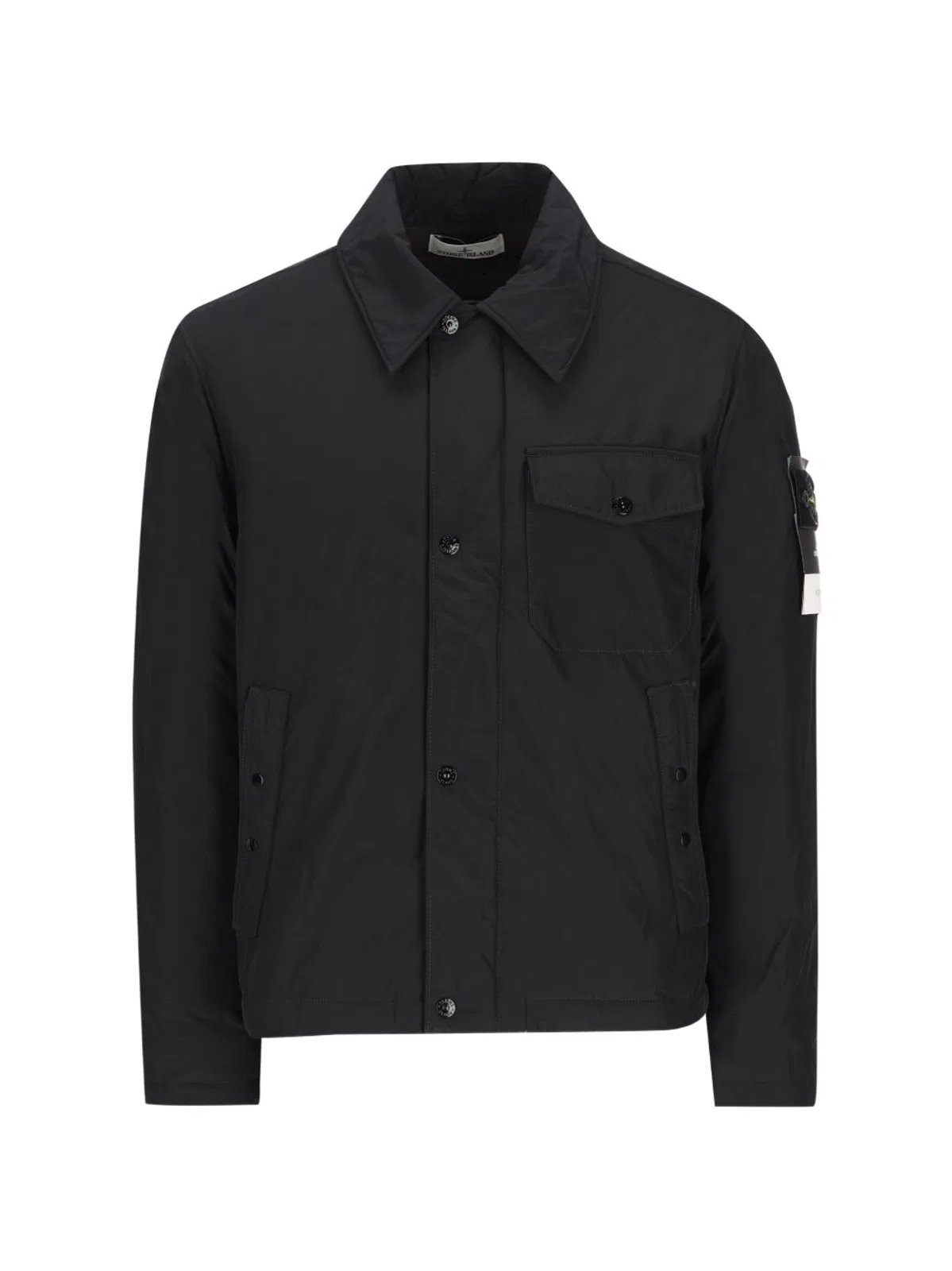 Stone Island Down Jacket With Rds Feathers