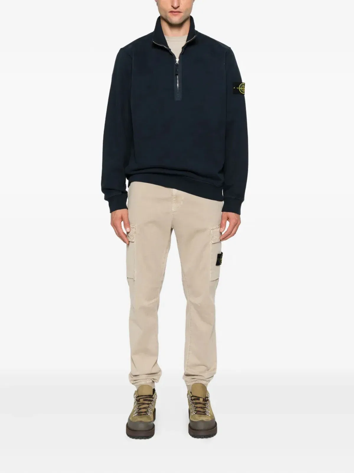 Stone Island Half-Zip Sweatshirt