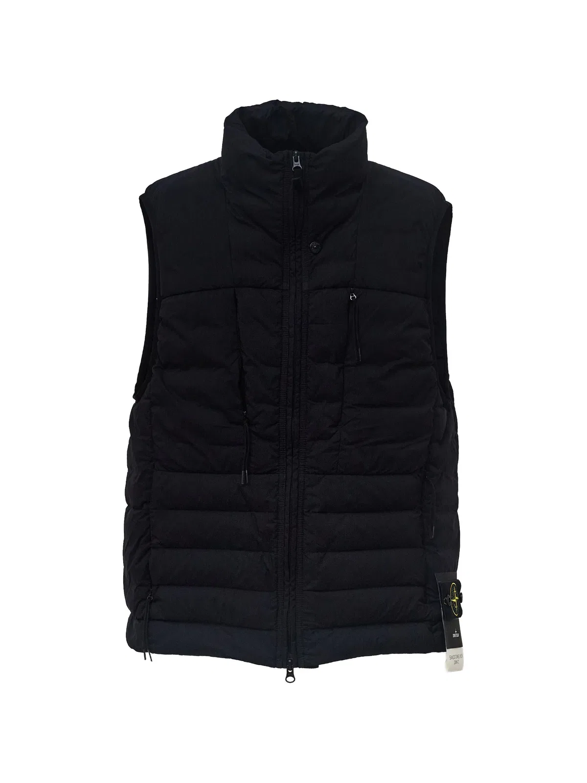 Stone Island Quilted Badge Logo Vest