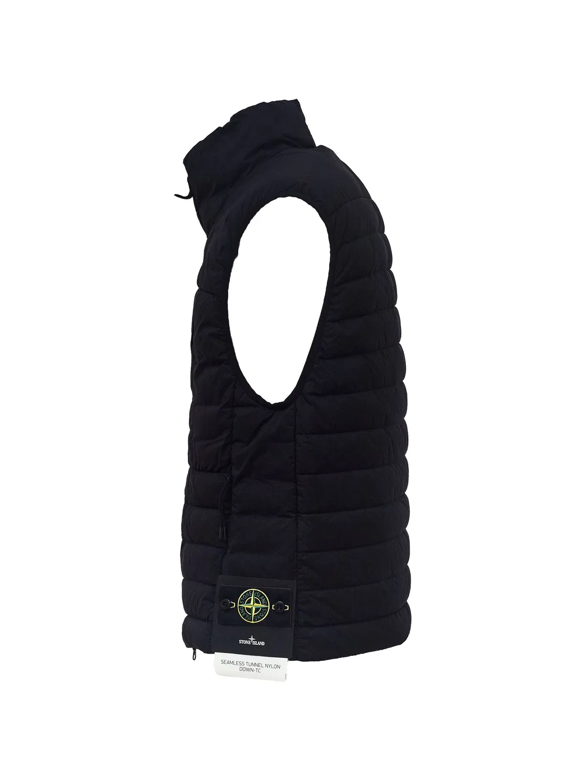 Stone Island Quilted Badge Logo Vest