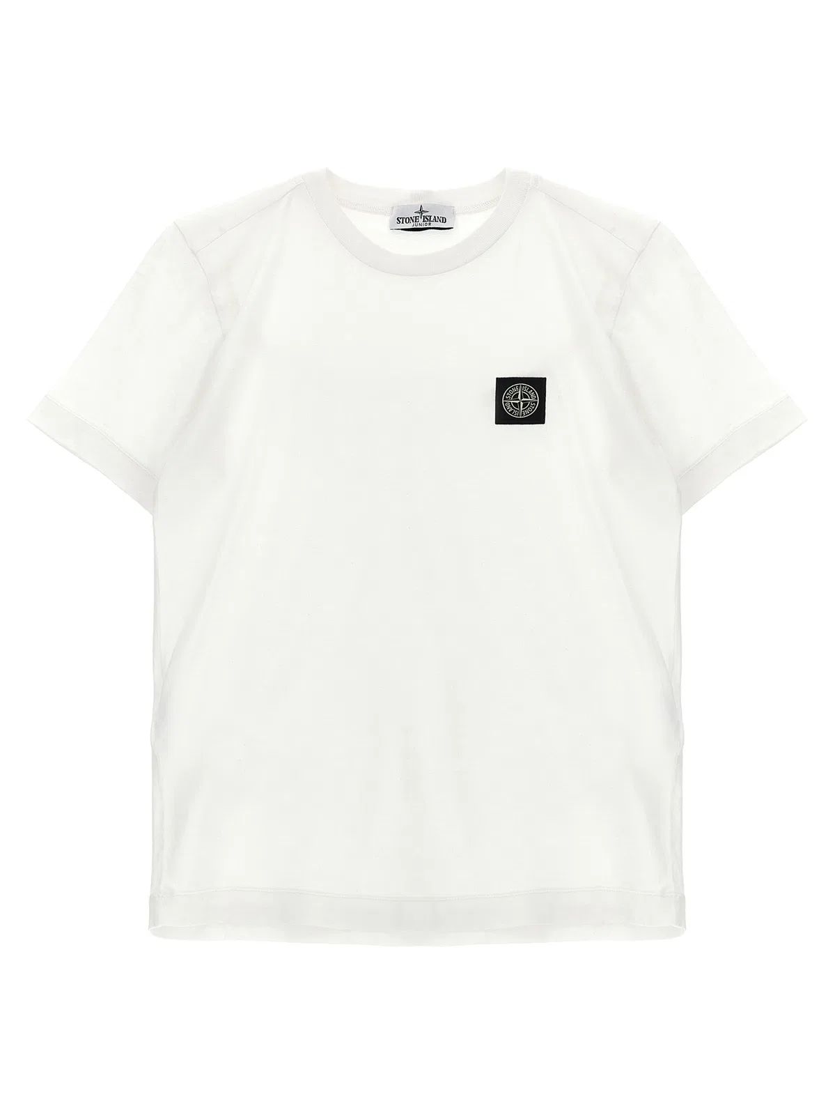Stone Island Junior 'Compass' Logo T-Shirt