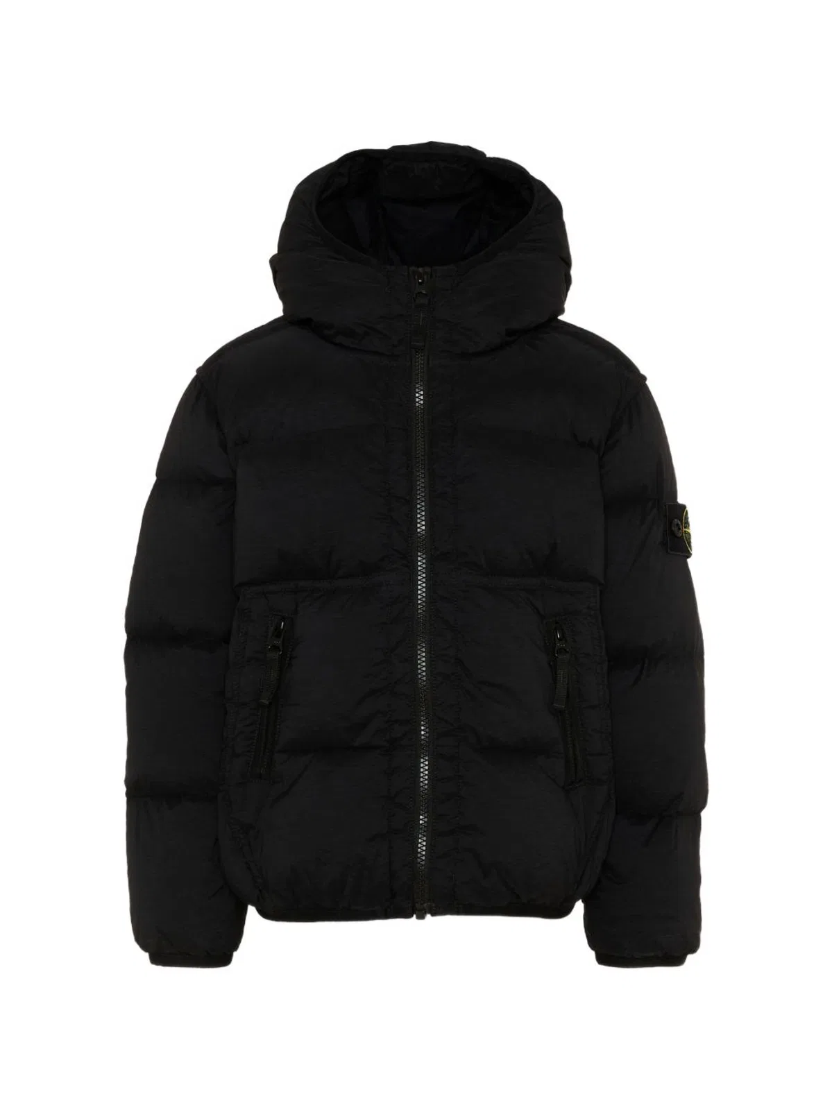 Stone Island Kids Black Jacket