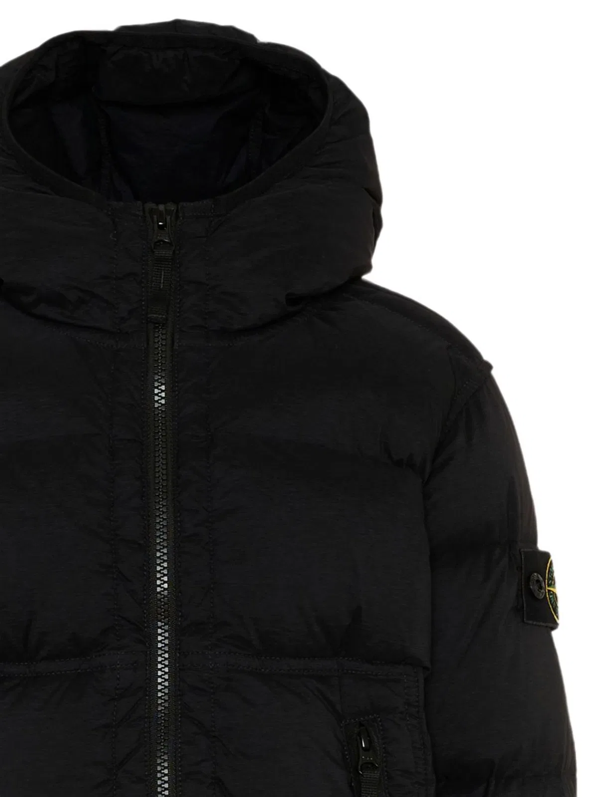 Stone Island Kids Black Jacket