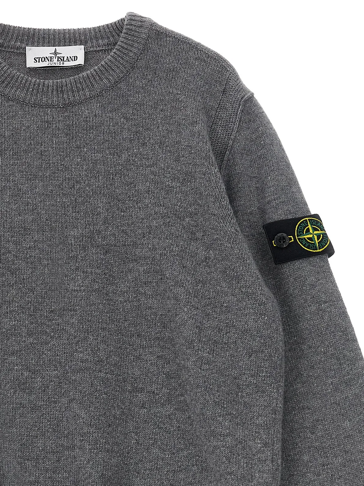 Stone Island Junior 'Badge Logo' Sweater