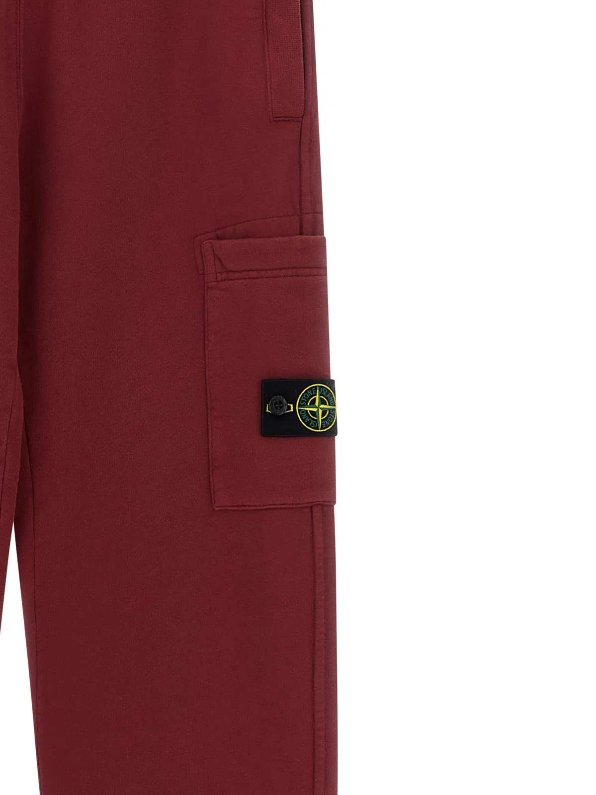 Stone Island Junior 'Badge Logo' Cargo Joggers
