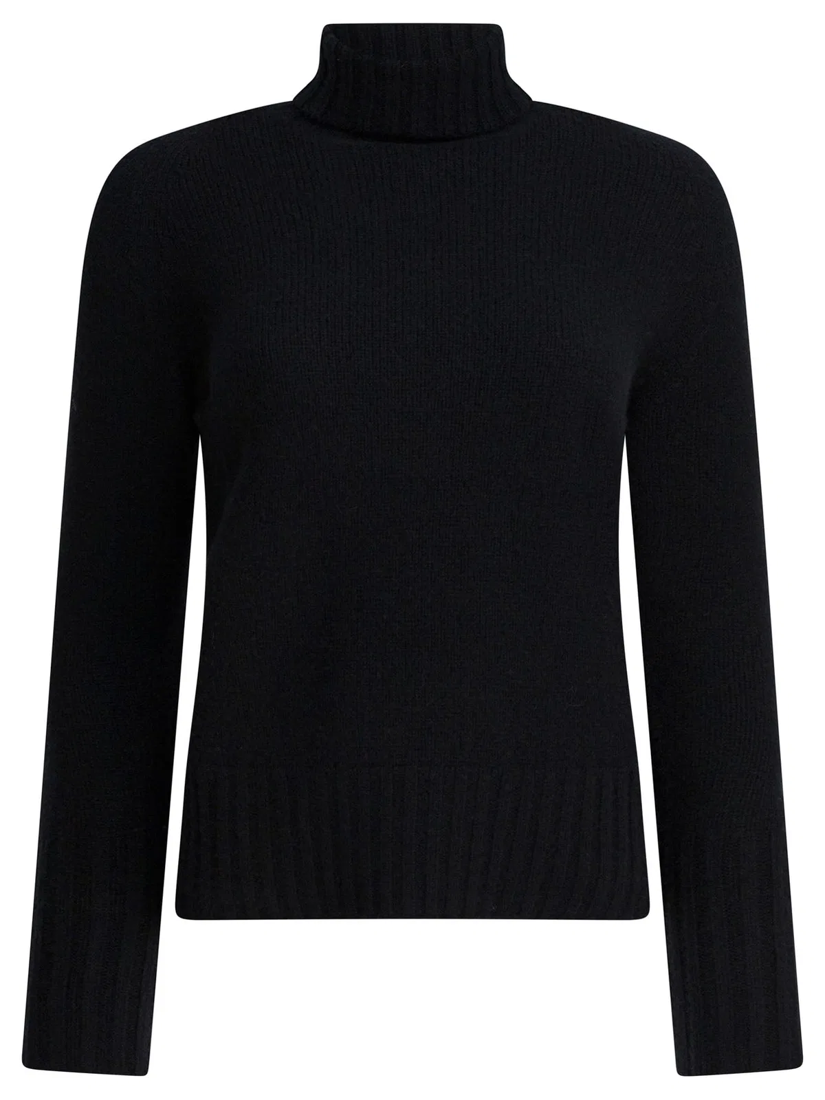 Drumohr Black Cashmere Knitwear