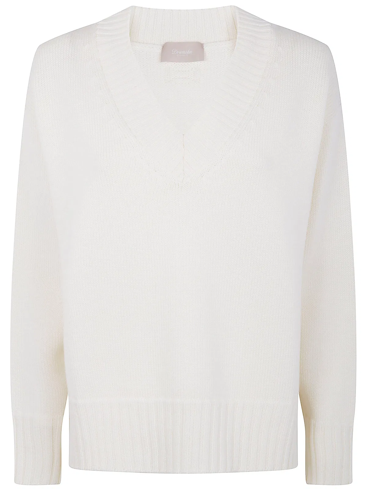 Drumohr Long Sleeve V Neck Sweat