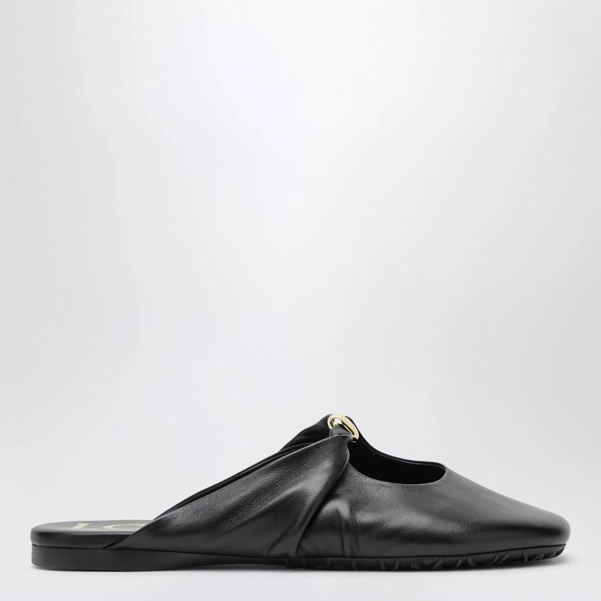 Loewe Pebble Sabot In Soft Lamb Nappa Leather 