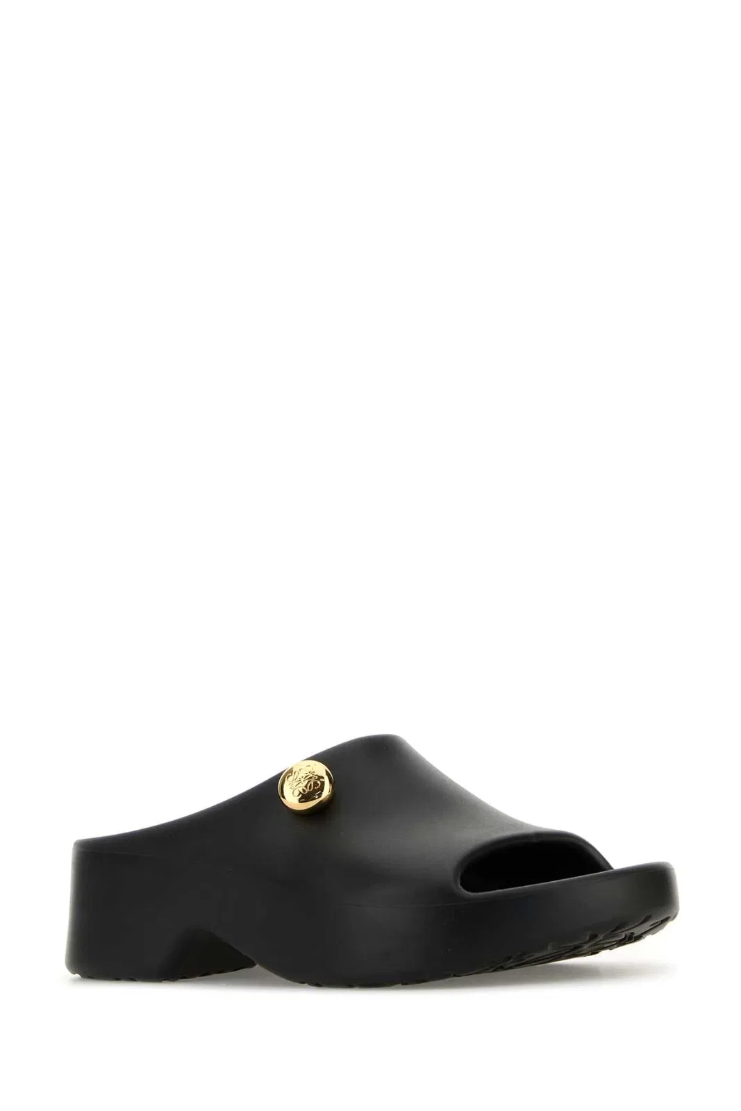 Loewe Black Rubber Paula S Ibiza Slippers