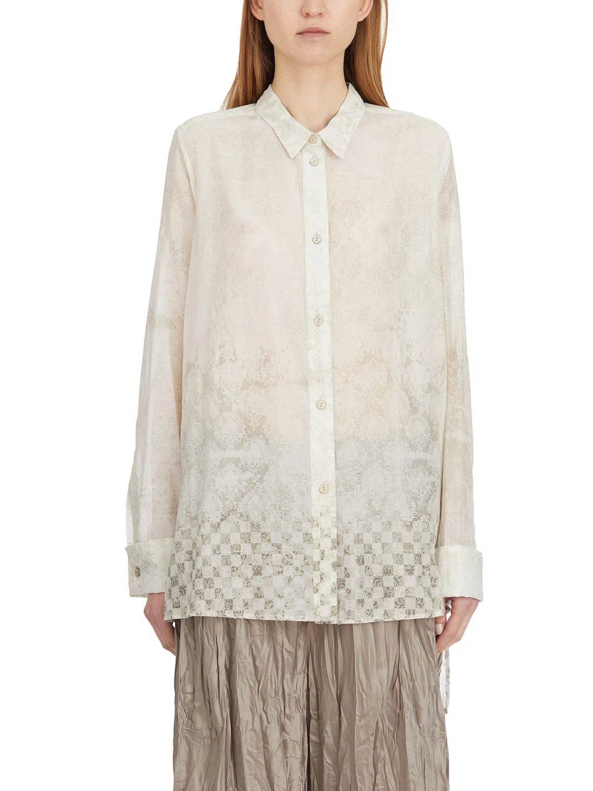 Masnada Cotton Plaster Shirt
