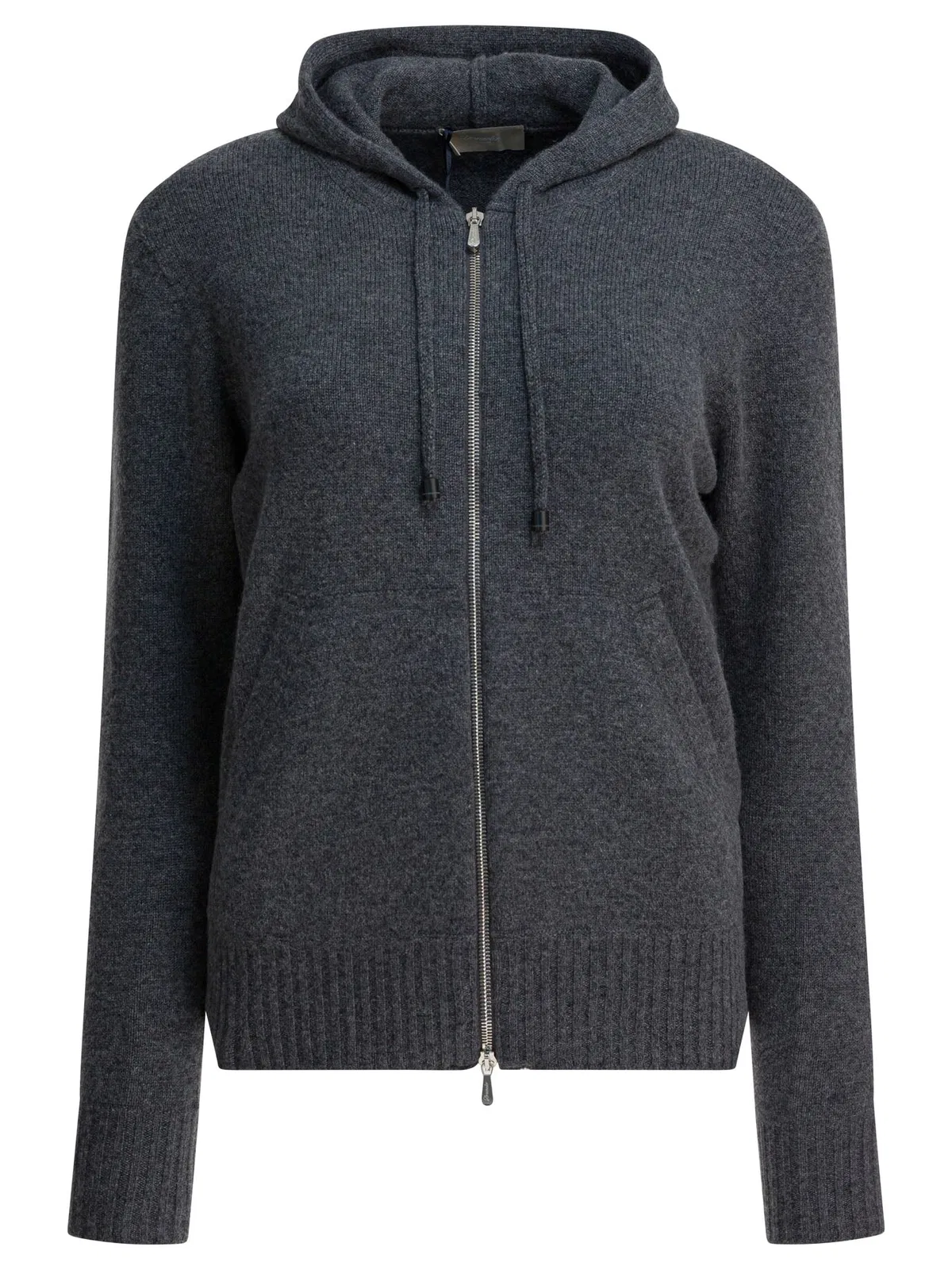 Drumohr Grey Cashmere Knitwear