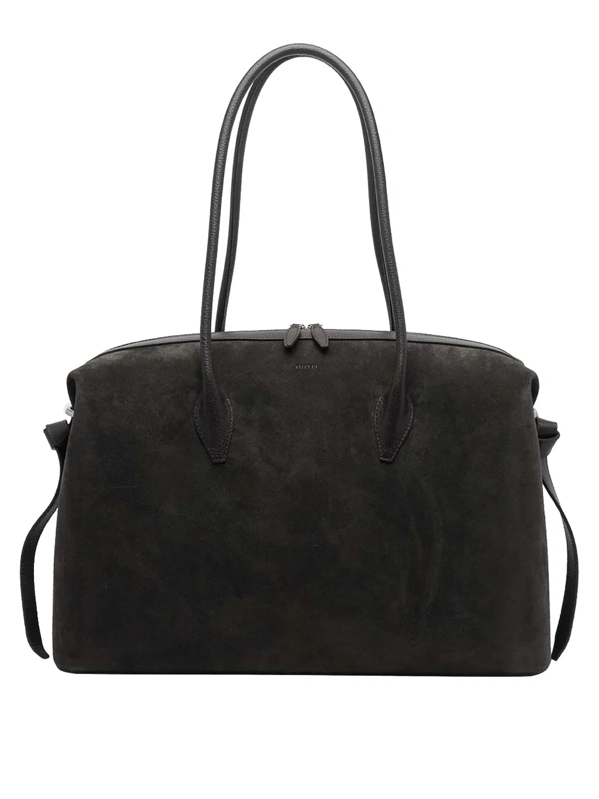 Yuzefi Brown Large Brioche Shoulder Bag