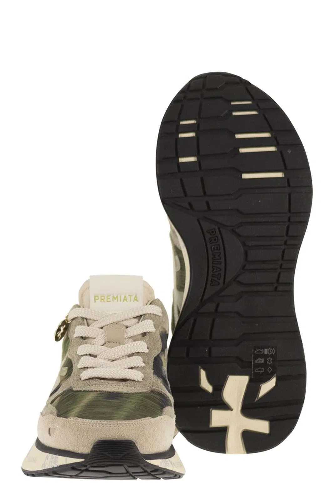 Premiata Lauryn 8185 - Camouflage Fabric Trainers