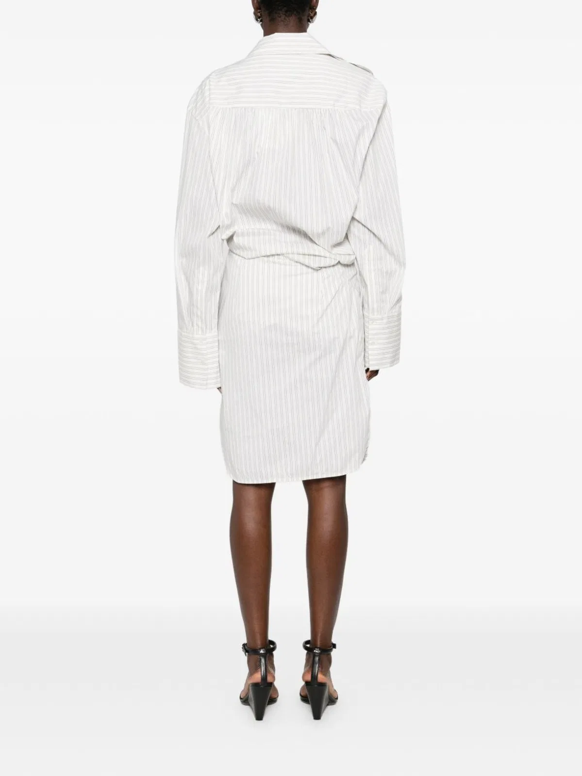 IRO Lazul Striped Cotton Dress