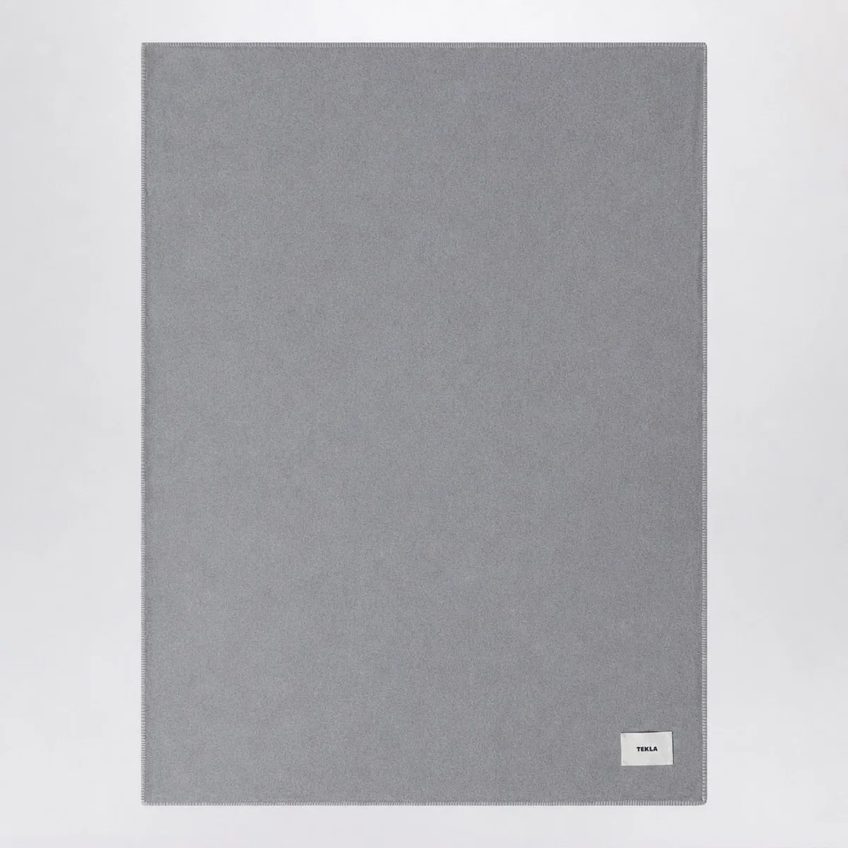 Tekla Grey Lambswool Blanket