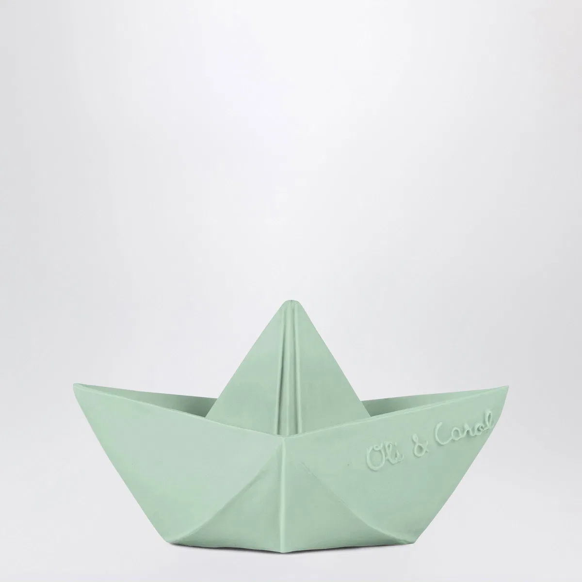 OLI Carol Oli&Carol Bath Toy Origami Boat Mint Gre