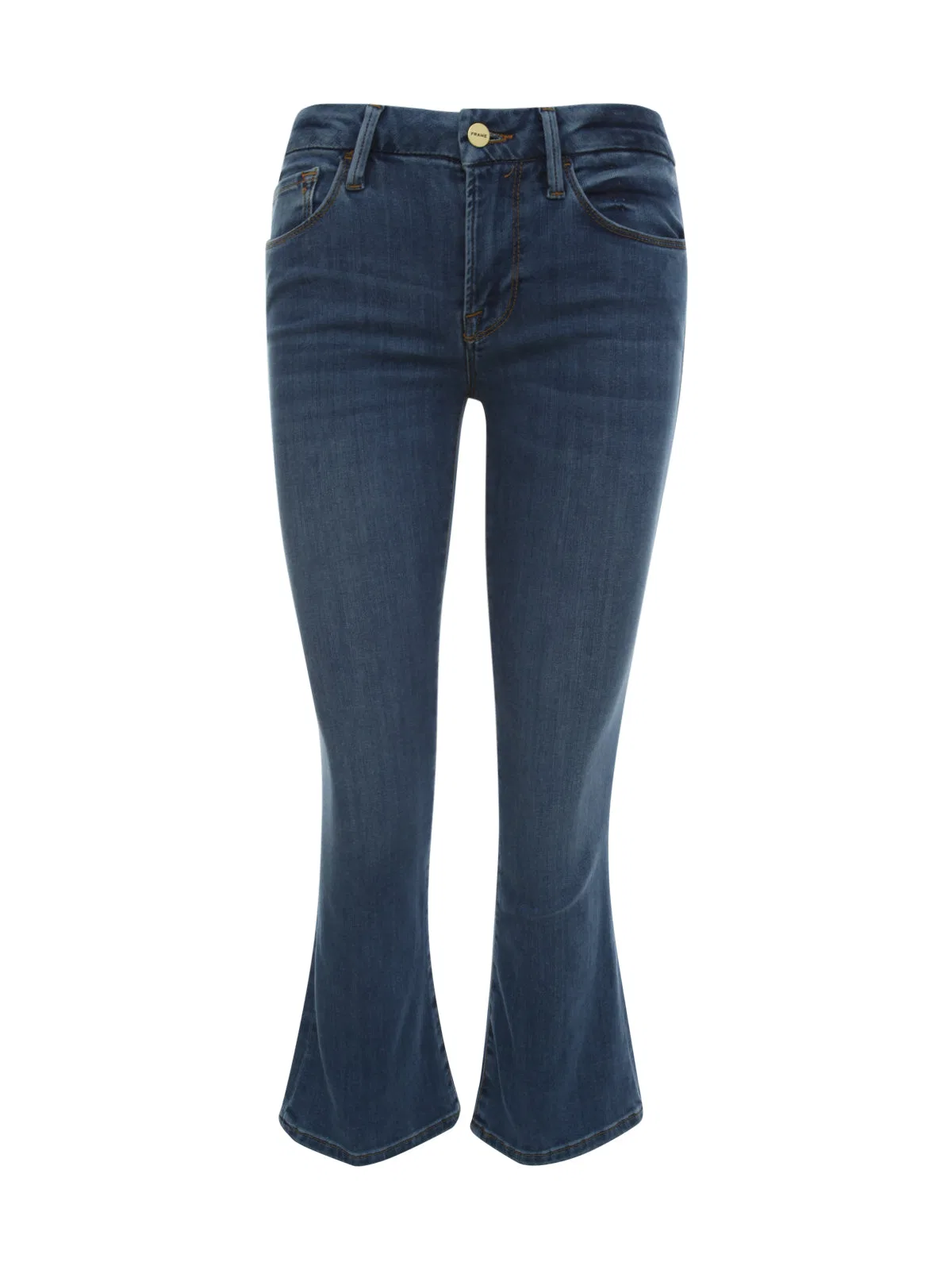 Frame Cropped Mini Boot Trousers