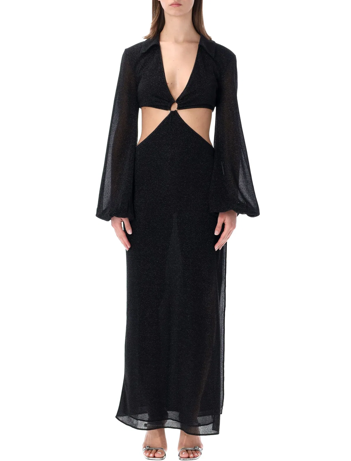 Oseree Swimwear Oséree Swimwear Lumière Cut-Out Long Dre