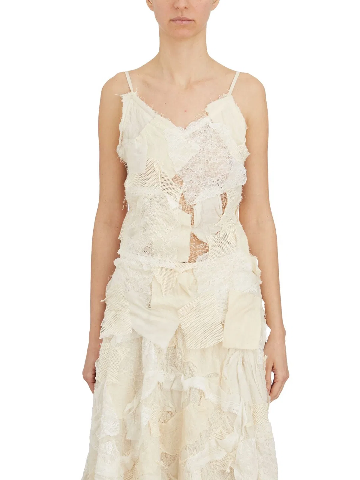 Yeung Chin Embroidered Tank Top