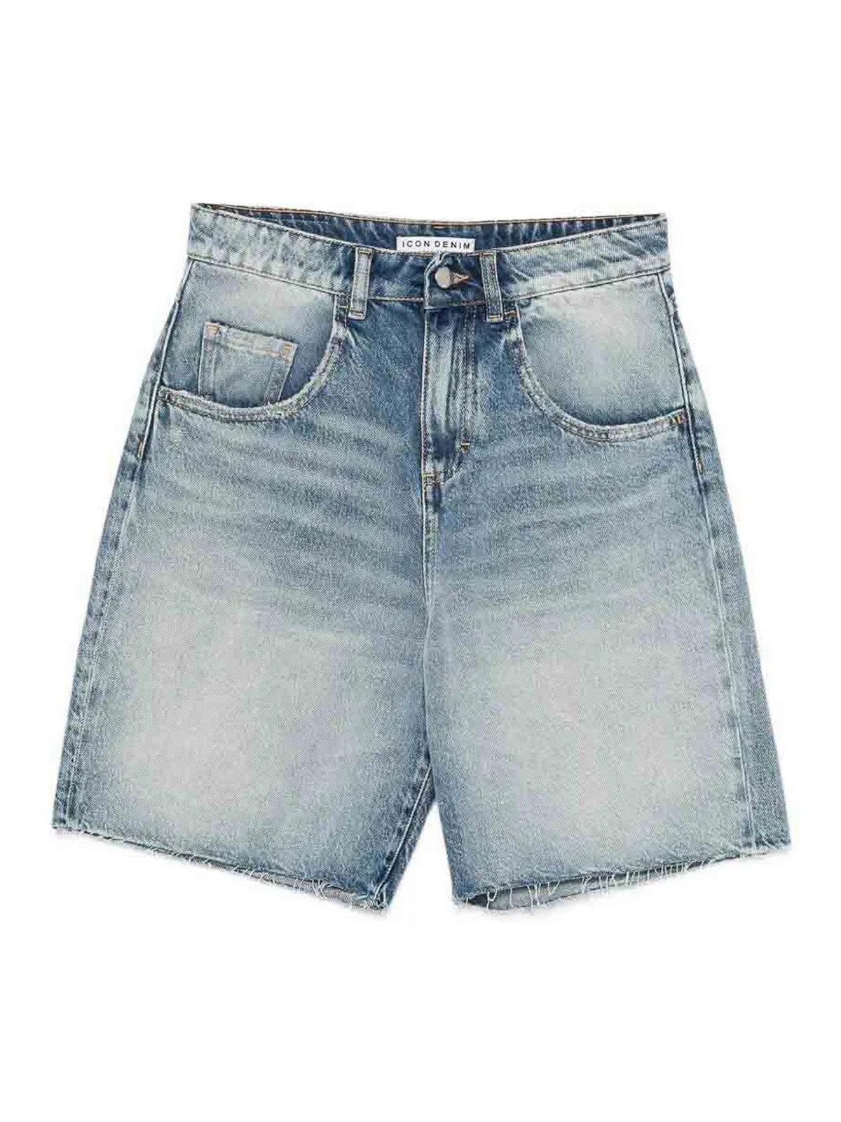 Icon Denim Lea Wide Leg Shorts