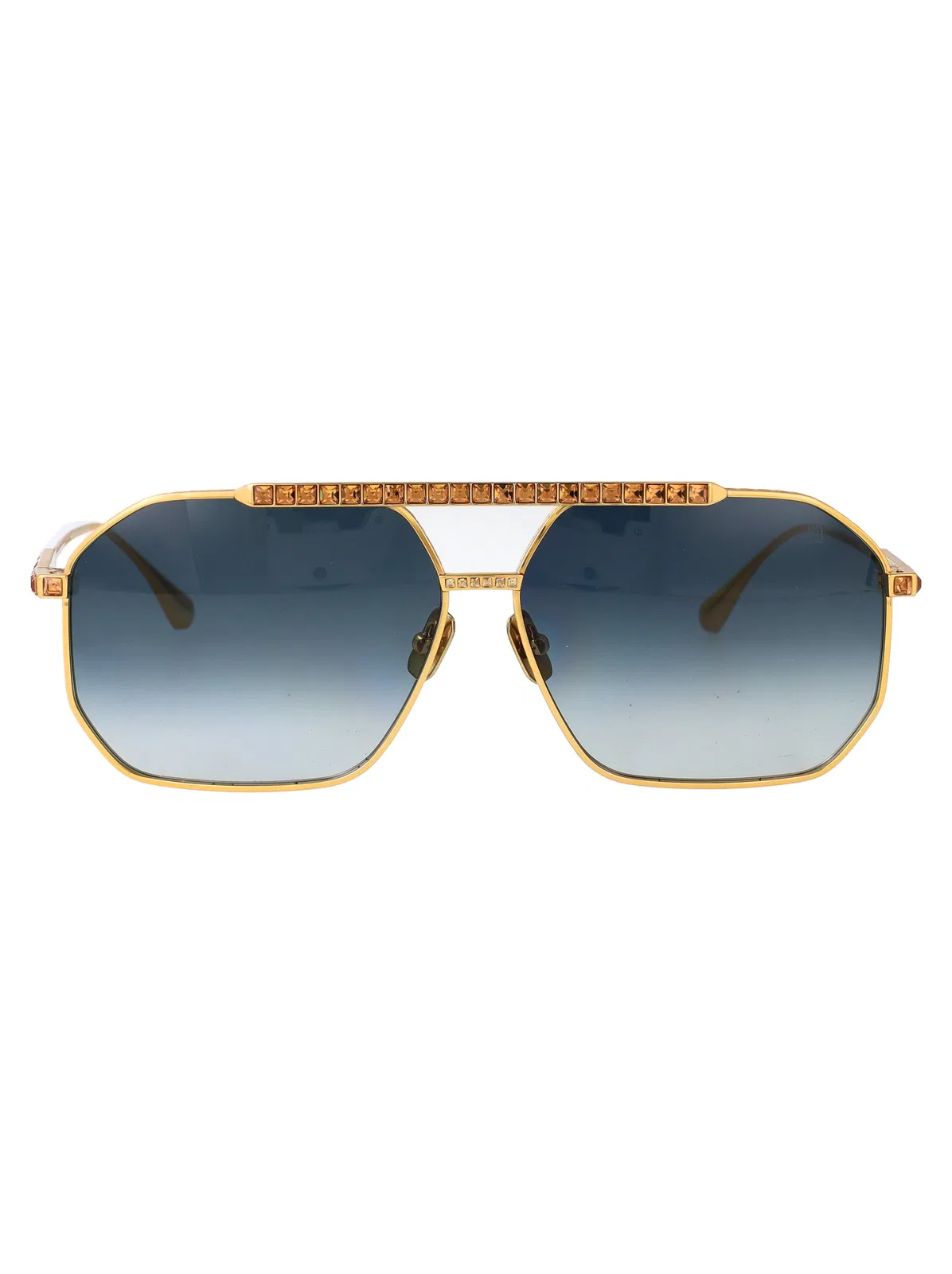 Anna Karin Karlsson Gold Titanium Sunglasses