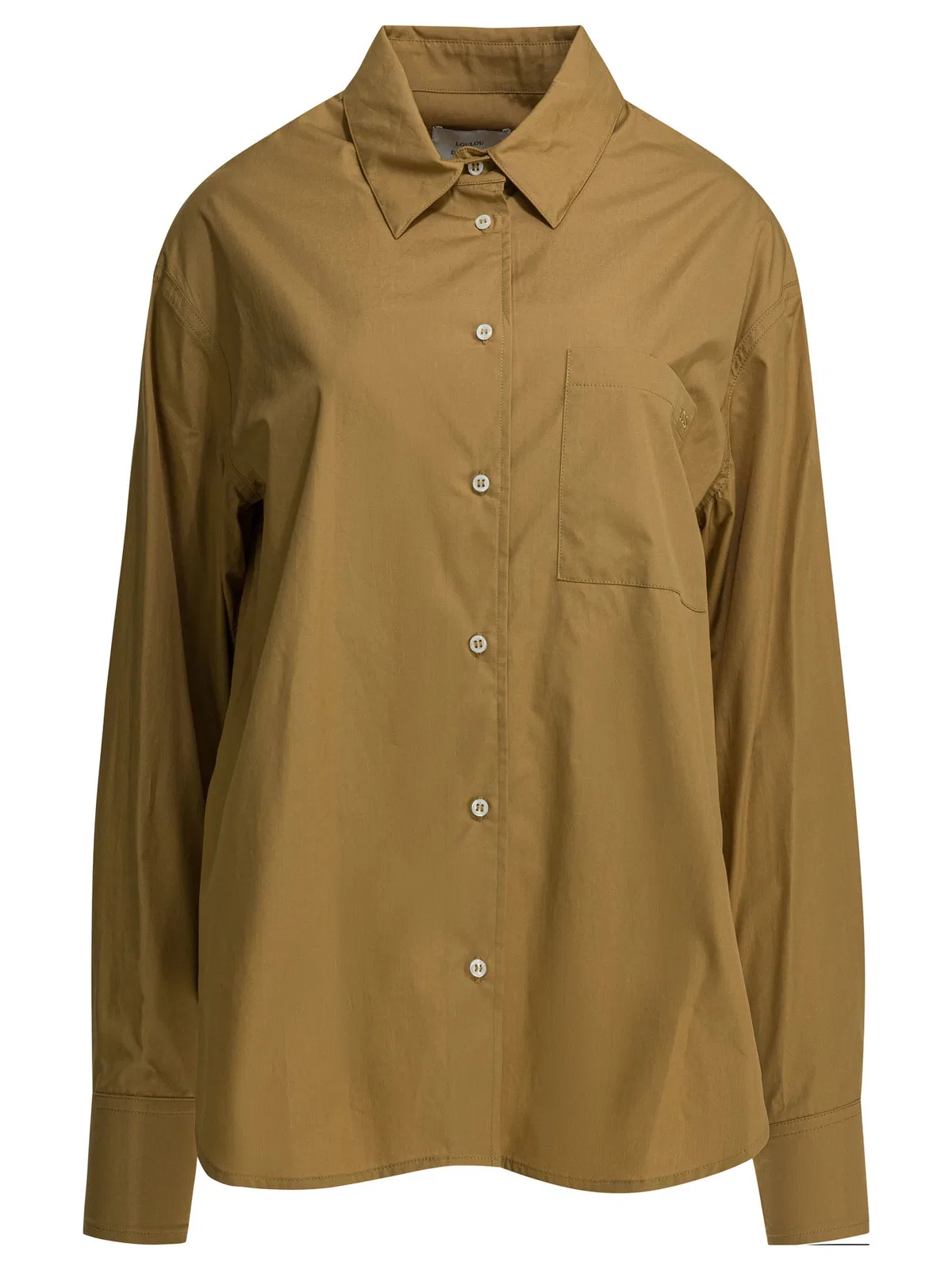 Loulou De Saison Beige Cotton Shirt