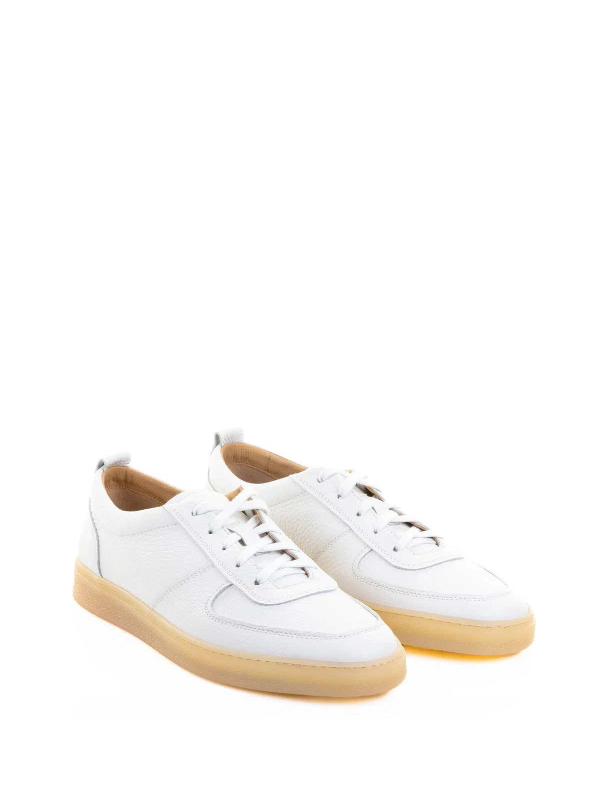 Henderson Sneaker In Leather And Contrasting Sole