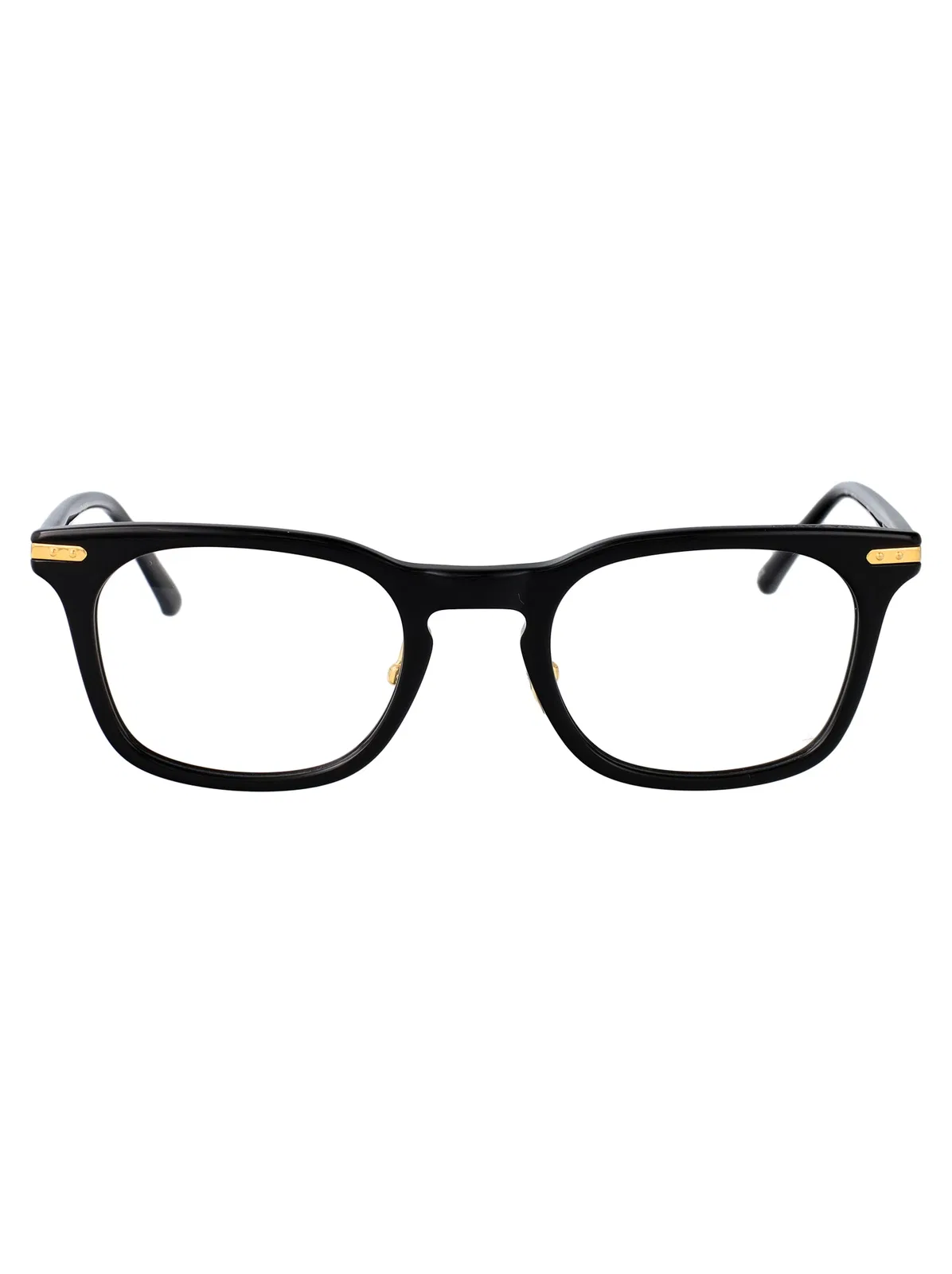 Linda Farrow Black/Yellowgold/ Acetate Glasses