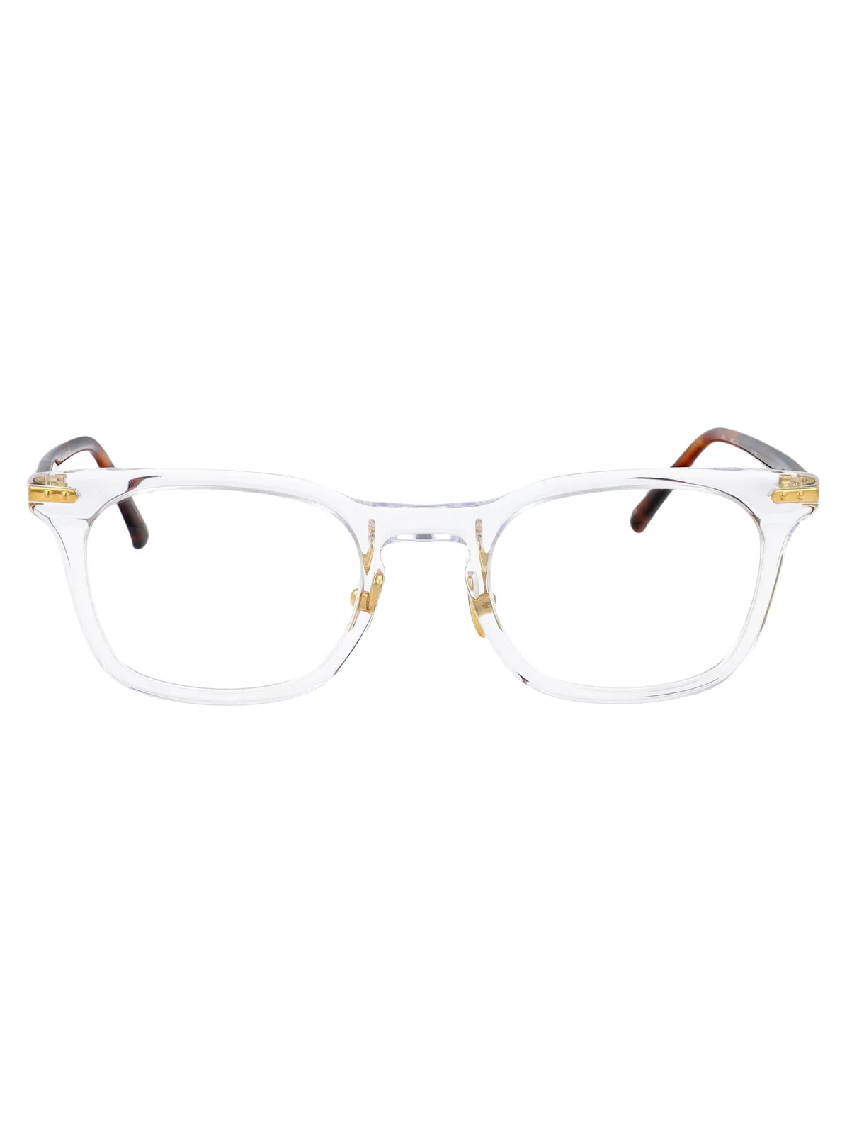 Linda Farrow Clear/T-Shell/Yellowgold/ Acetate Glasse